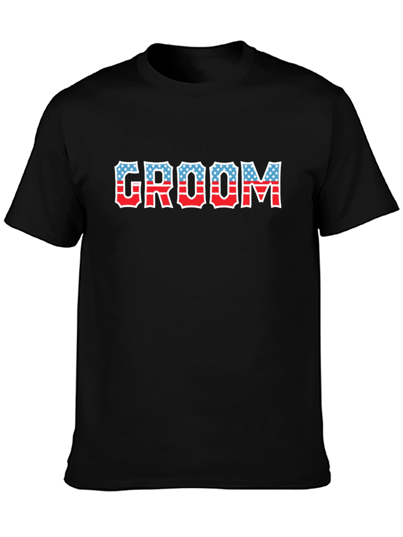 Groom Patriotic USA Flag T-Shirt