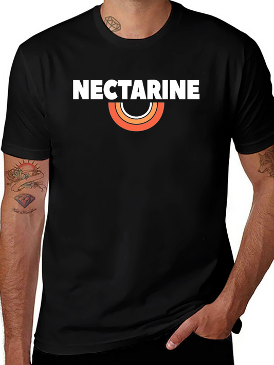 Nectarine Graphic Tee - Fruit Lovers T-Shirt