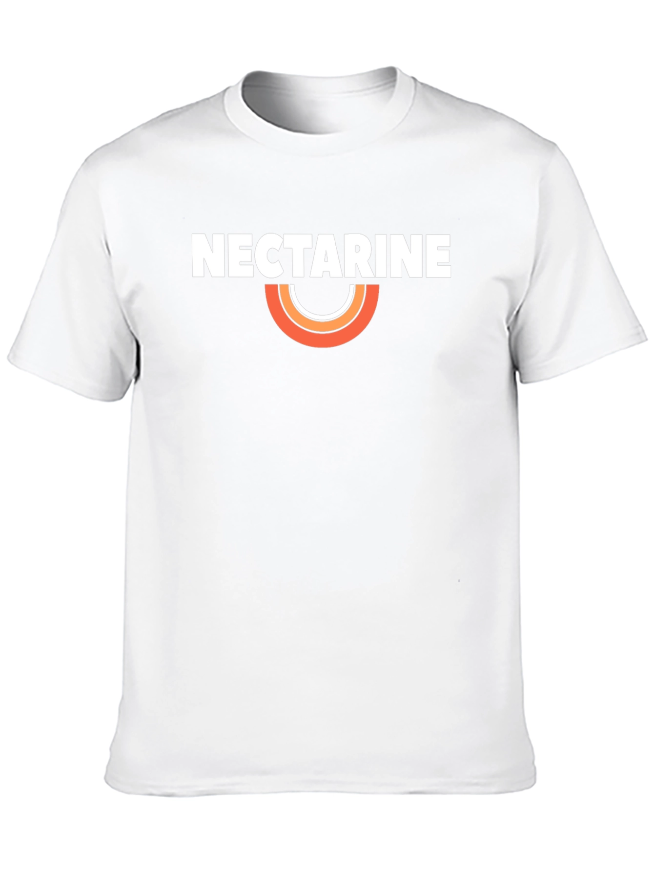 Nectarine Graphic Tee - Fruit Lovers T-Shirt