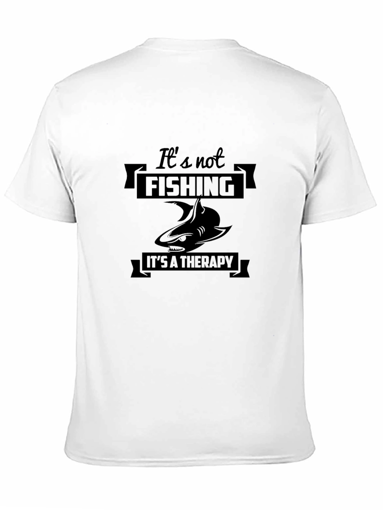 Fishing Therapy Graphic Tee