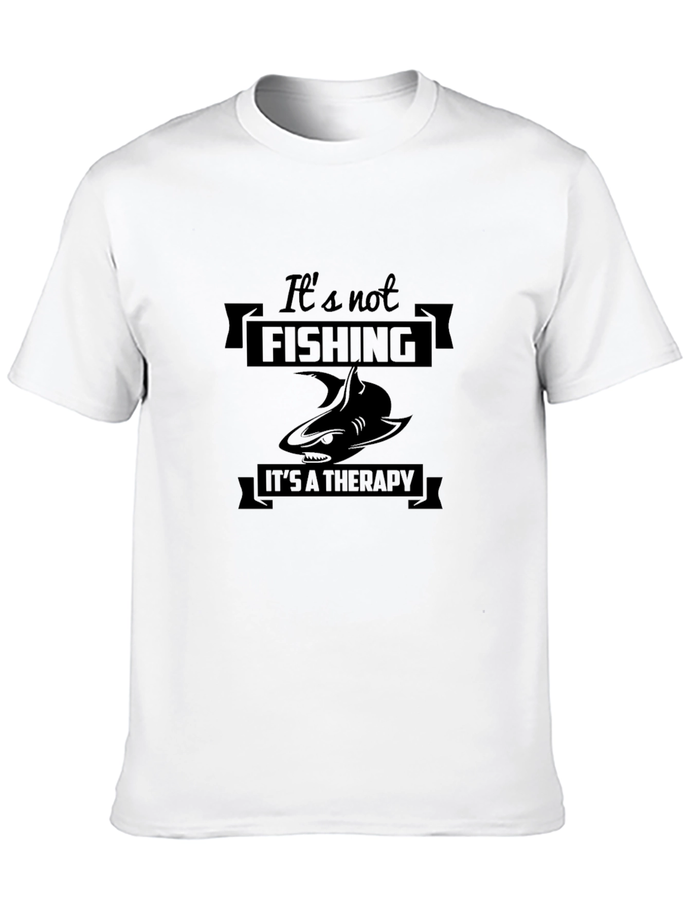 Fishing Therapy Graphic Tee