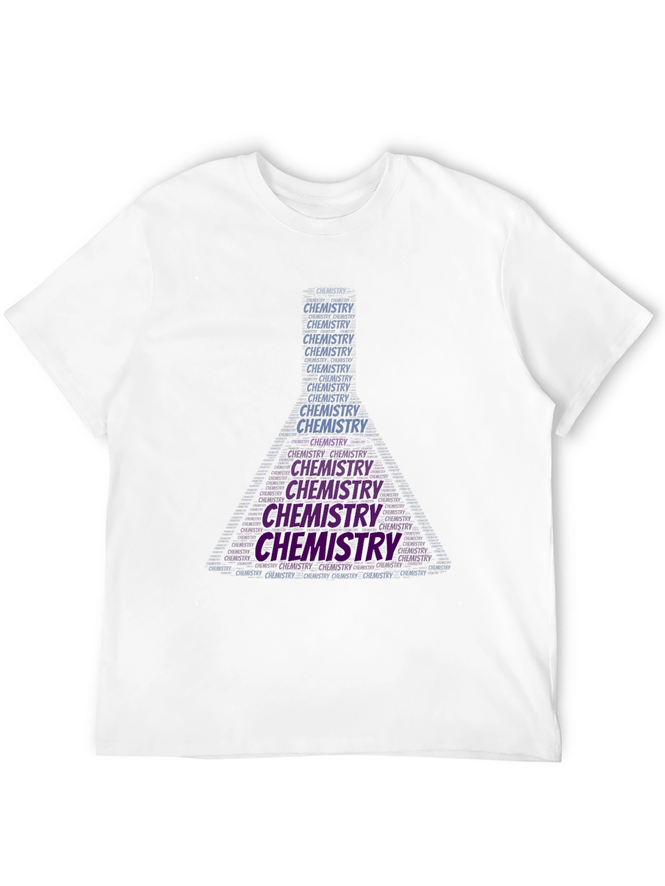 Chemistry Word Art Graphic T-Shirt