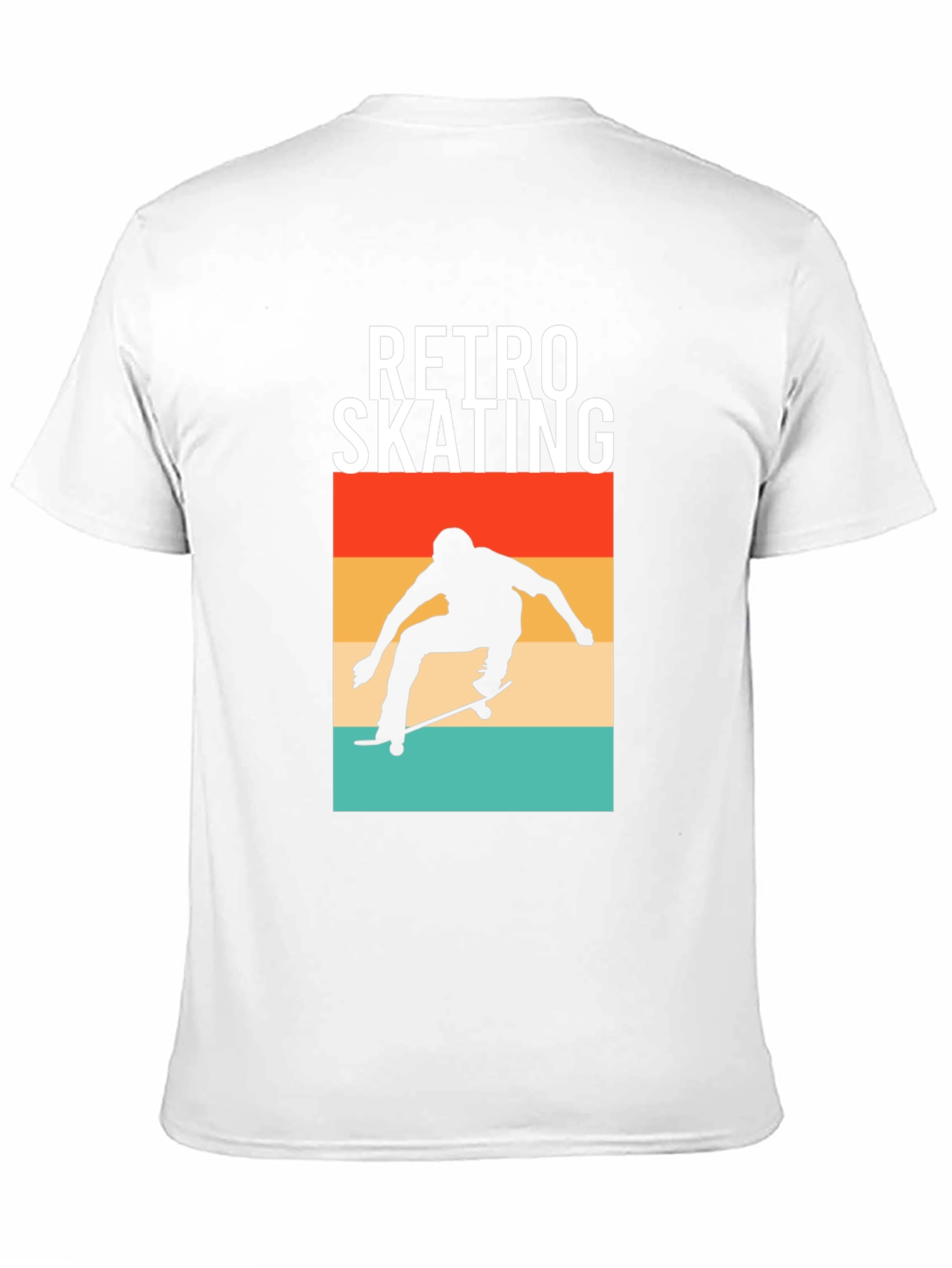 Retro Skating T-Shirt - Classic Skateboard Design