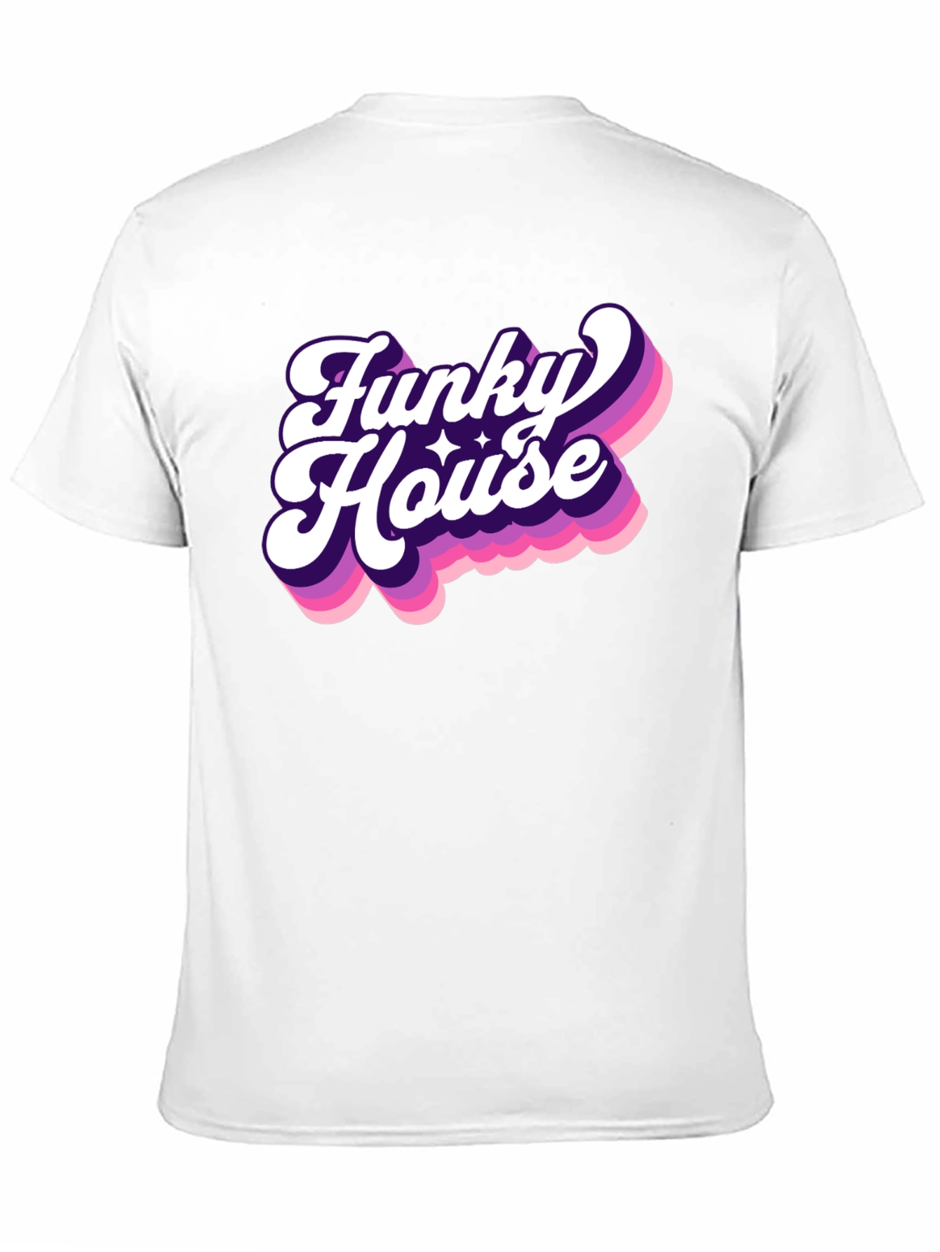 Funky House Black Graphic Tee