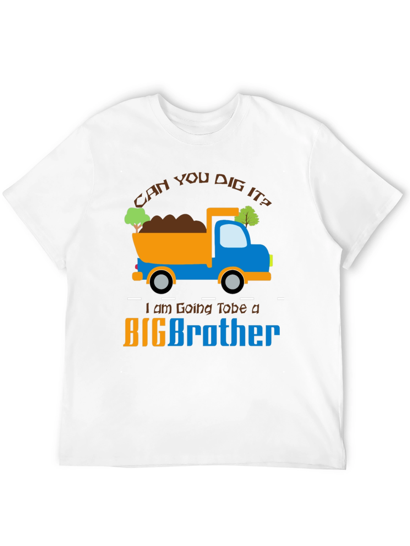 Big Brother Construction Truck T-Shirt