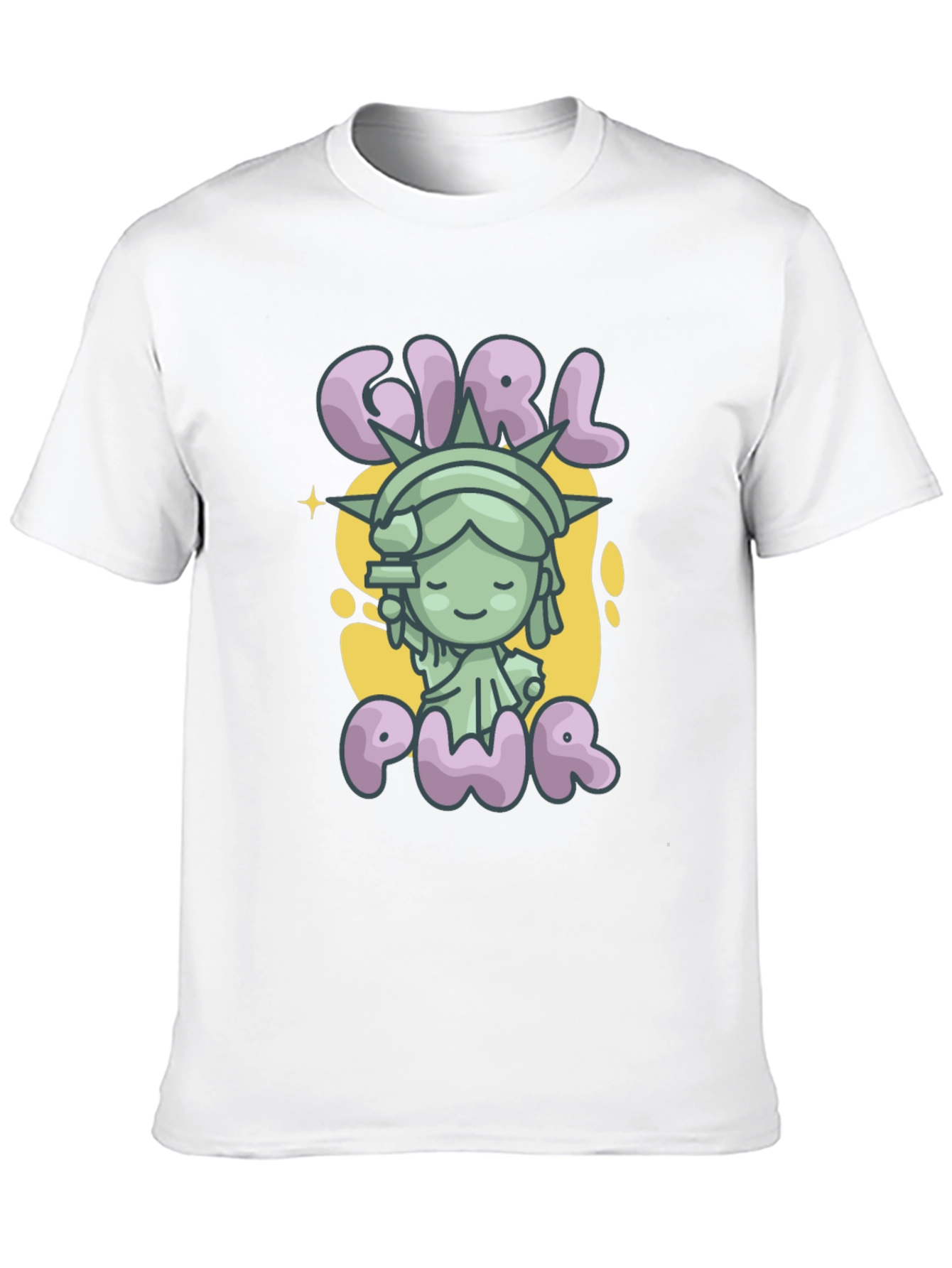 Girl Pwr Graphic Tee - Empowering Womens T-Shirt