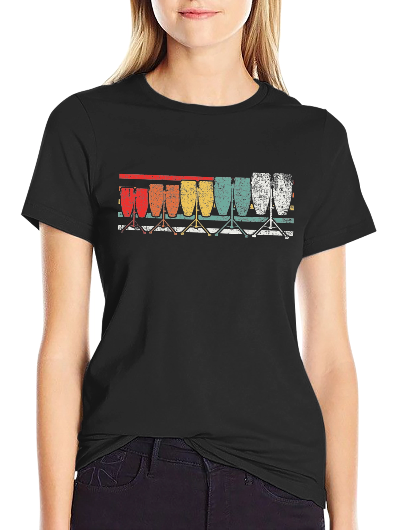 Retro Conga Drum T-Shirt