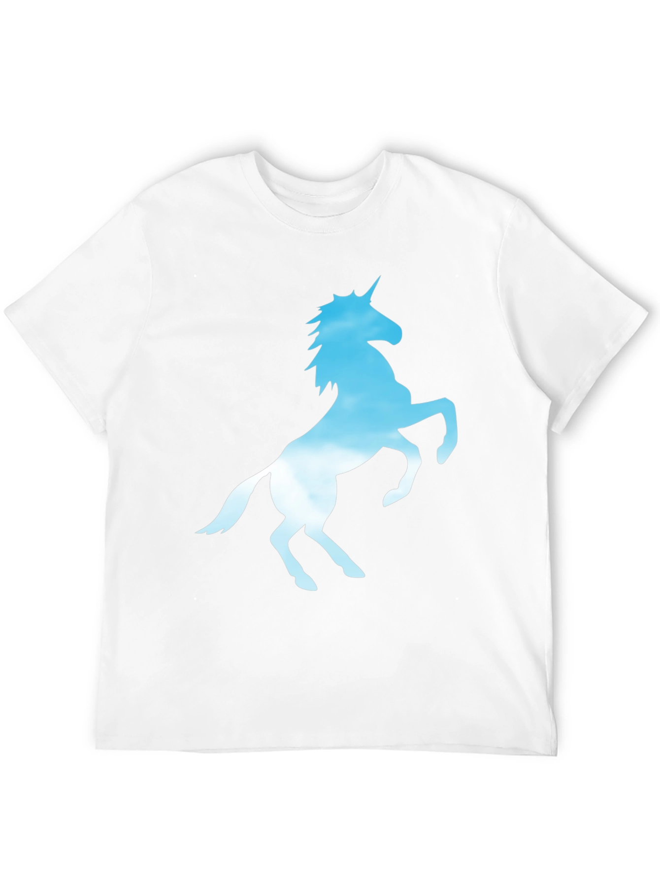 Unicorn Silhouette Black T-Shirt