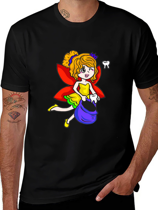 Tooth Fairy T-Shirt Funny Dental Hygienist Tee