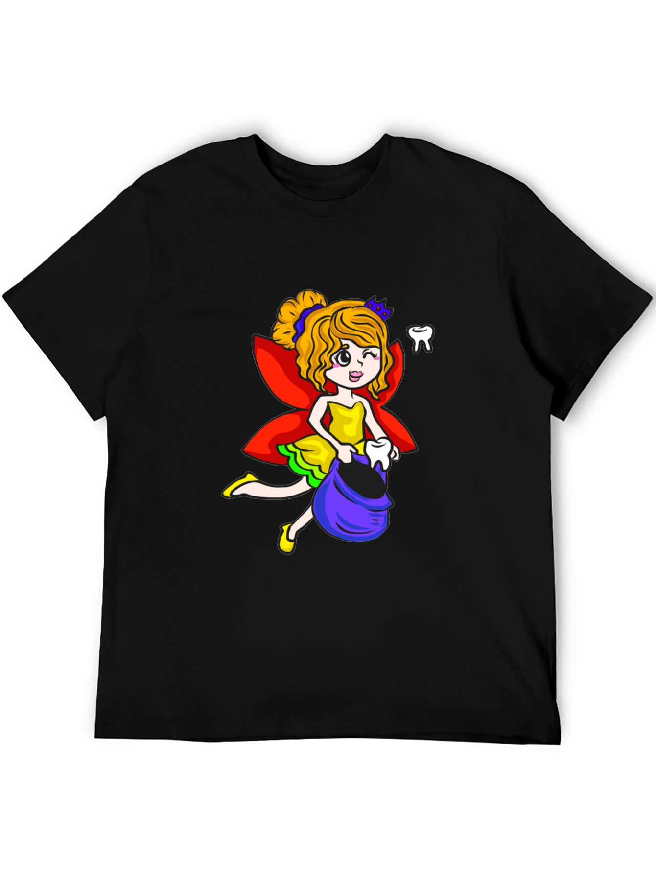 Tooth Fairy T-Shirt Funny Dental Hygienist Tee