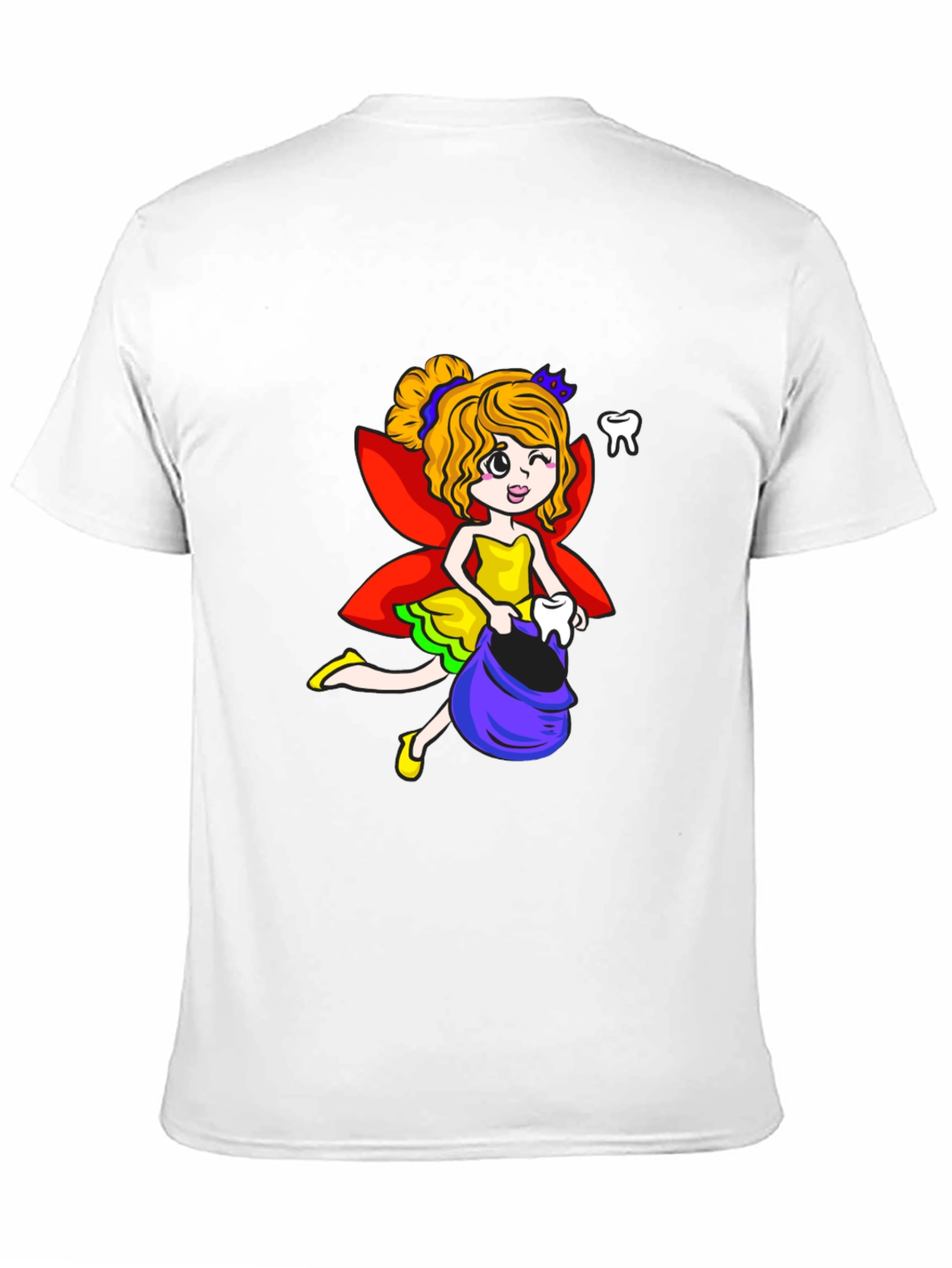 Tooth Fairy T-Shirt Funny Dental Hygienist Tee