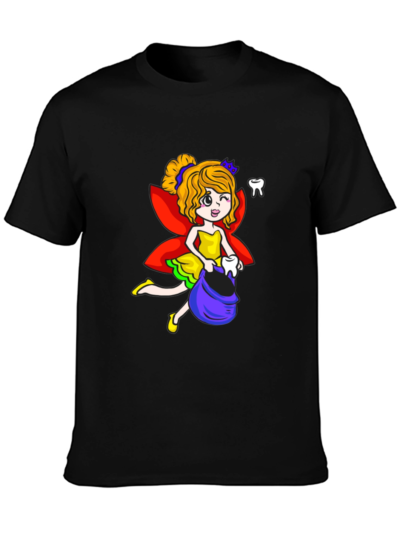 Tooth Fairy T-Shirt Funny Dental Hygienist Tee