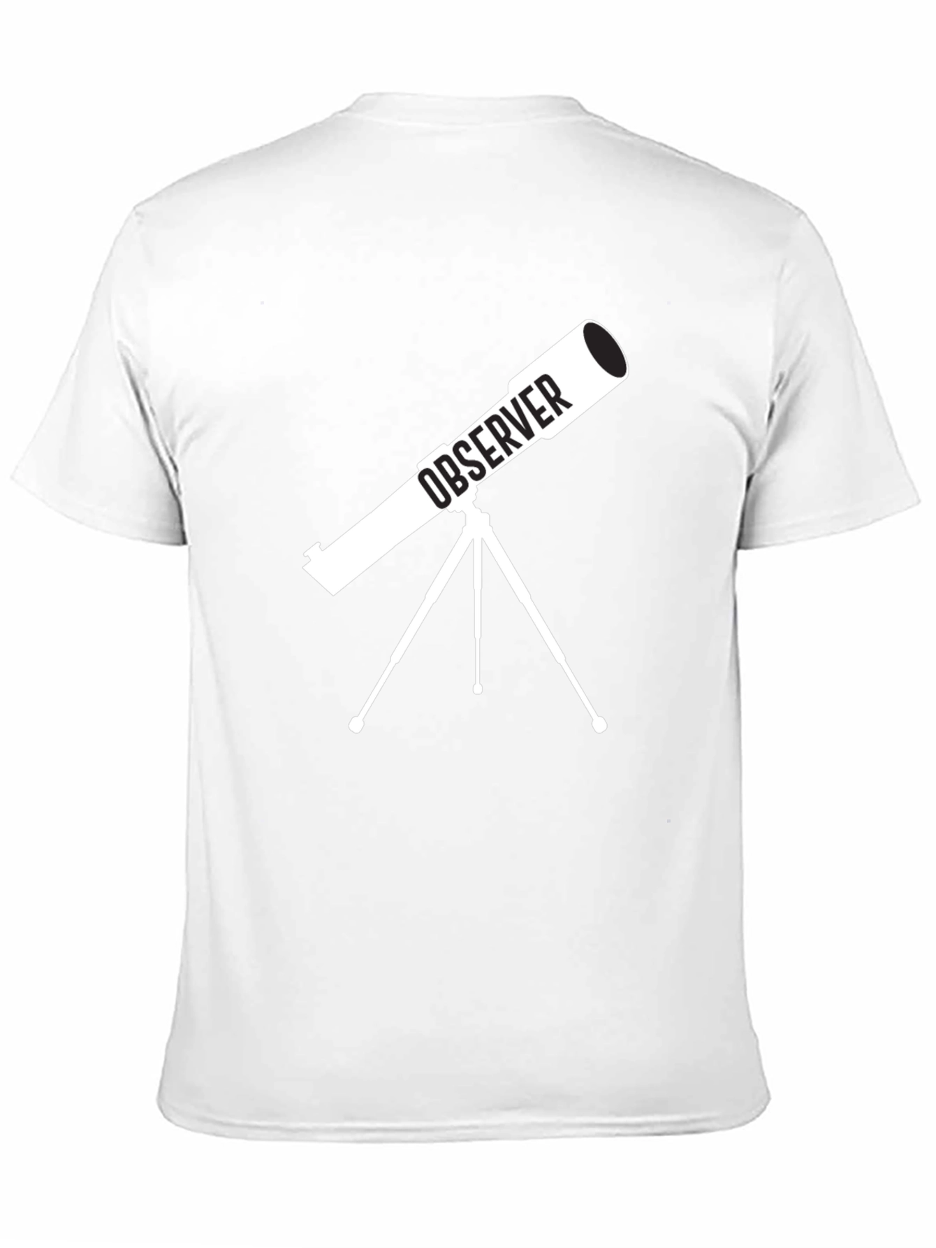 Observer Telescope Graphic T-Shirt