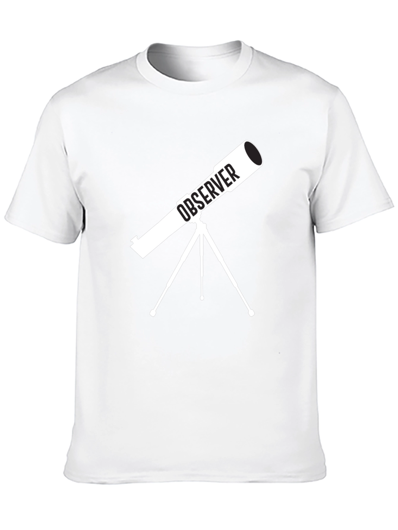 Observer Telescope Graphic T-Shirt