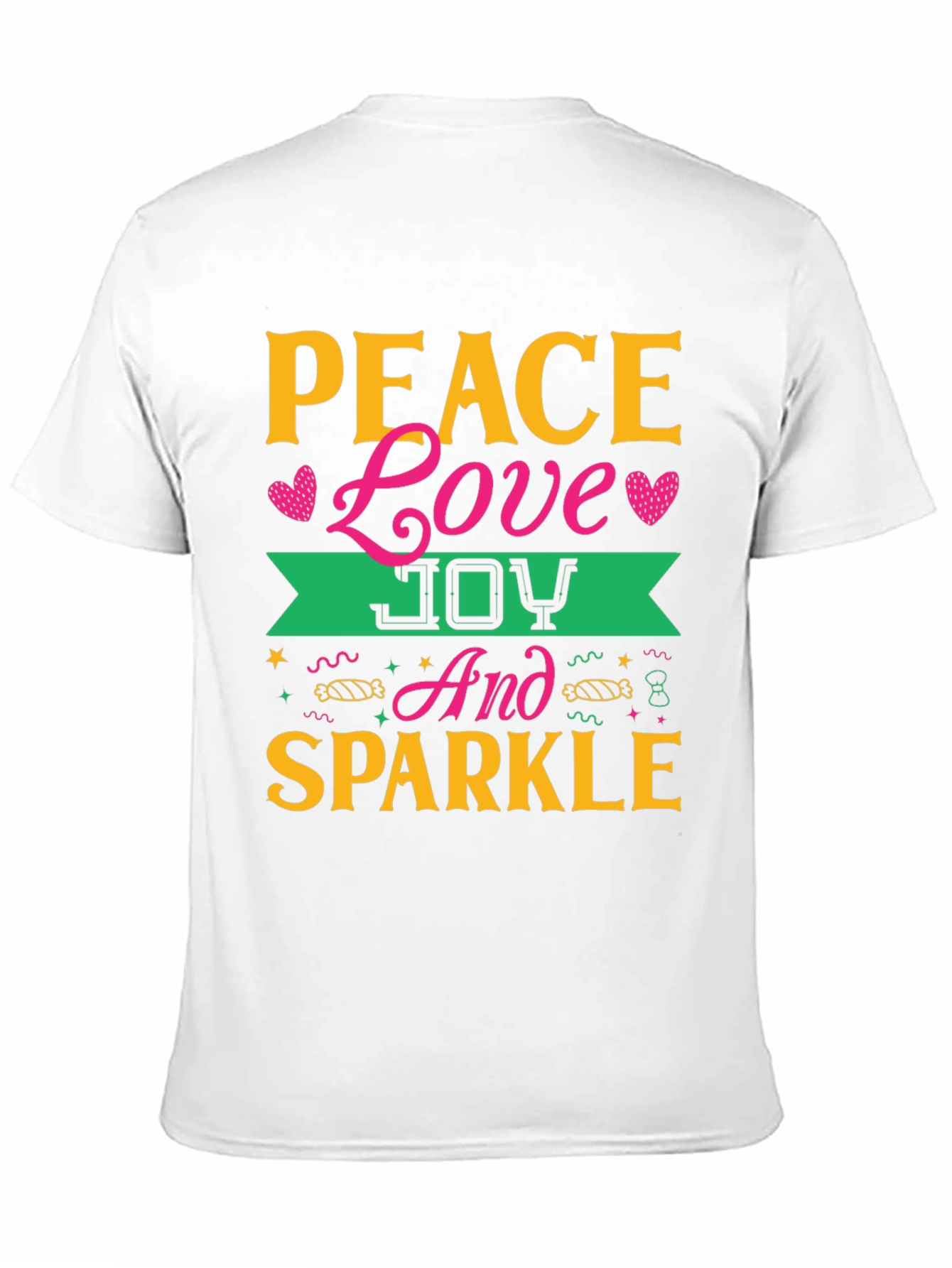 Peace Love Joy Sparkle T-Shirt