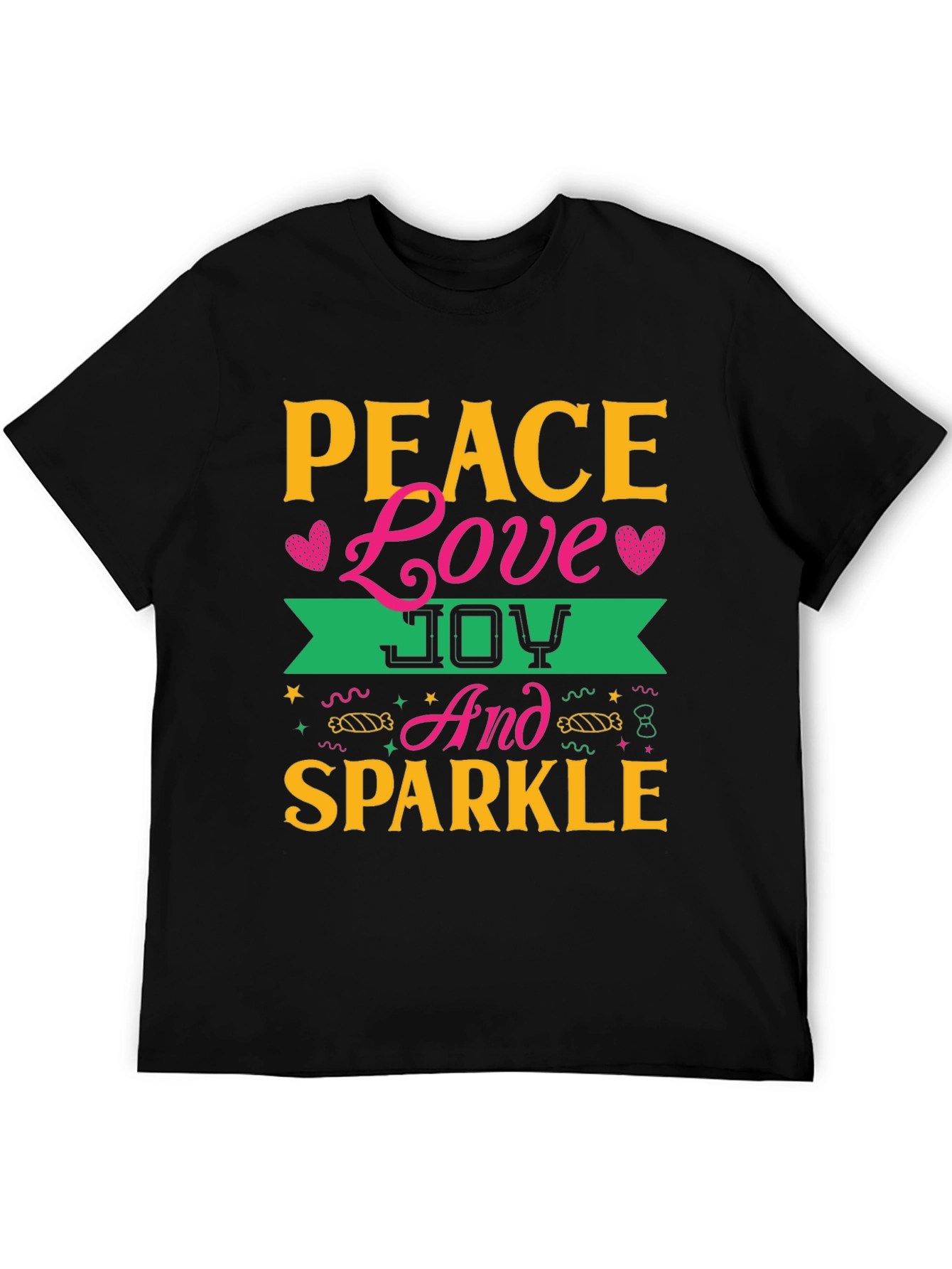 Peace Love Joy Sparkle T-Shirt