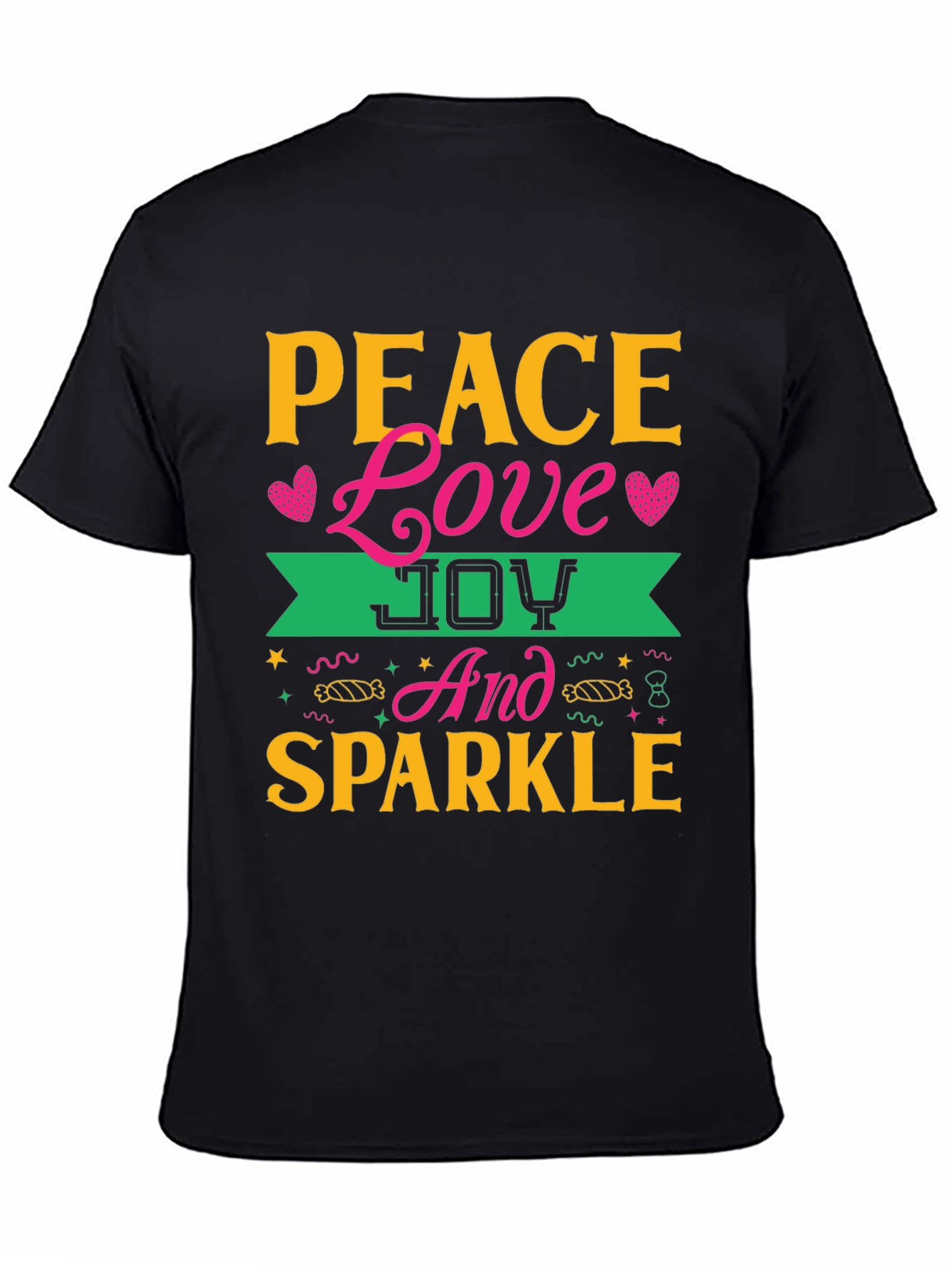 Peace Love Joy Sparkle T-Shirt