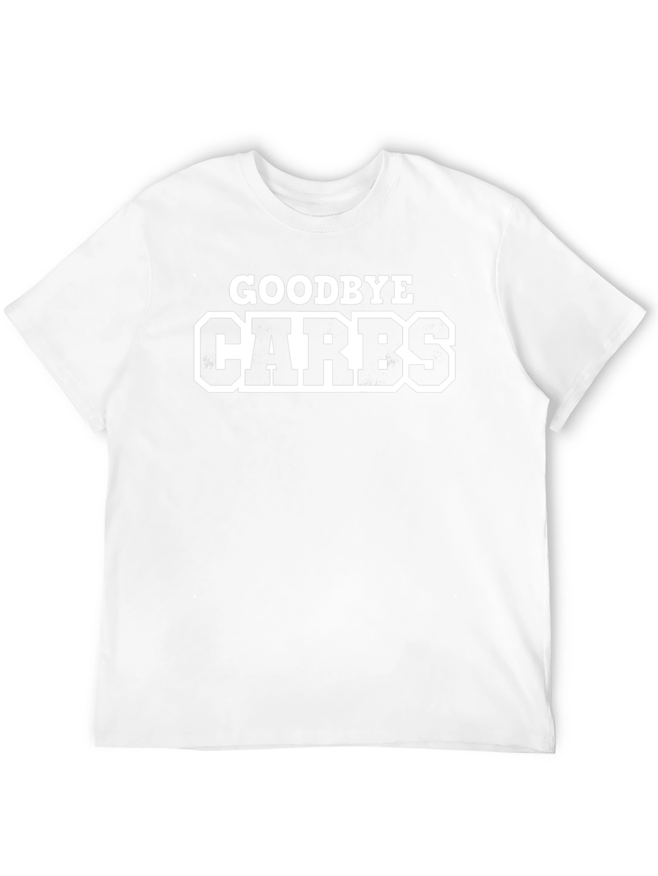 Goodbye Carbs Black Graphic Tee - Keto Diet Shirt