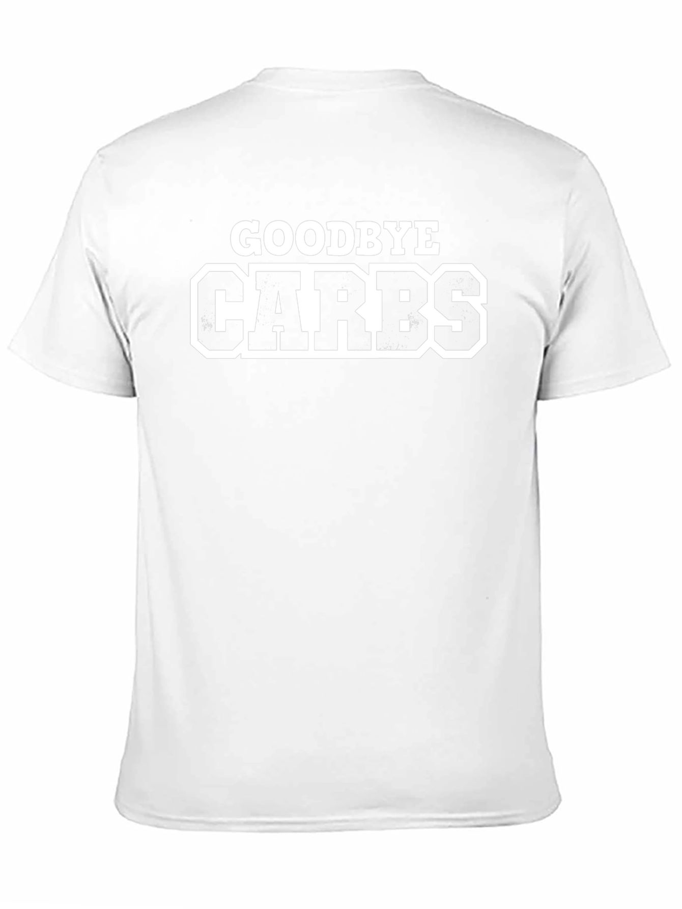 Goodbye Carbs Black Graphic Tee - Keto Diet Shirt