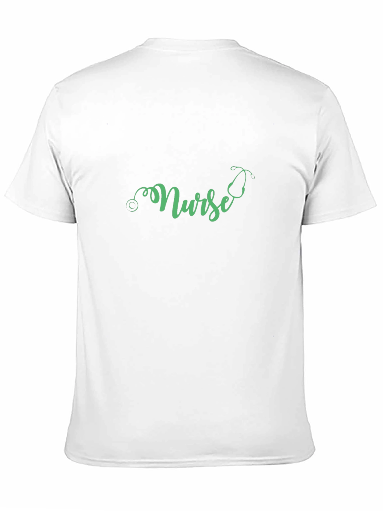 Nurse Stethoscope Graphic Tee - Black T-Shirt
