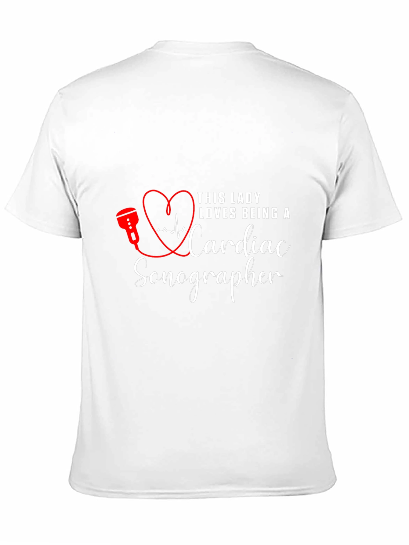 Cardiac Sonographer Tee - Love What You Do!