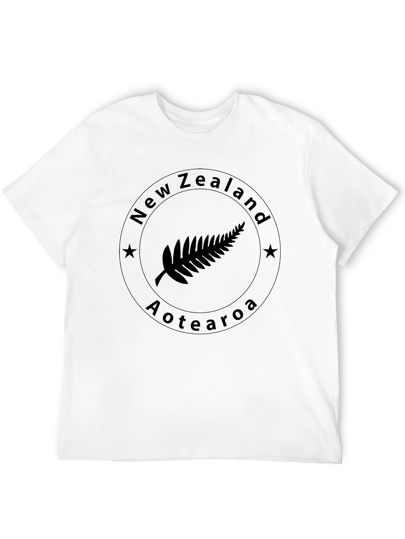 New Zealand Aotearoa Fern Graphic Tee