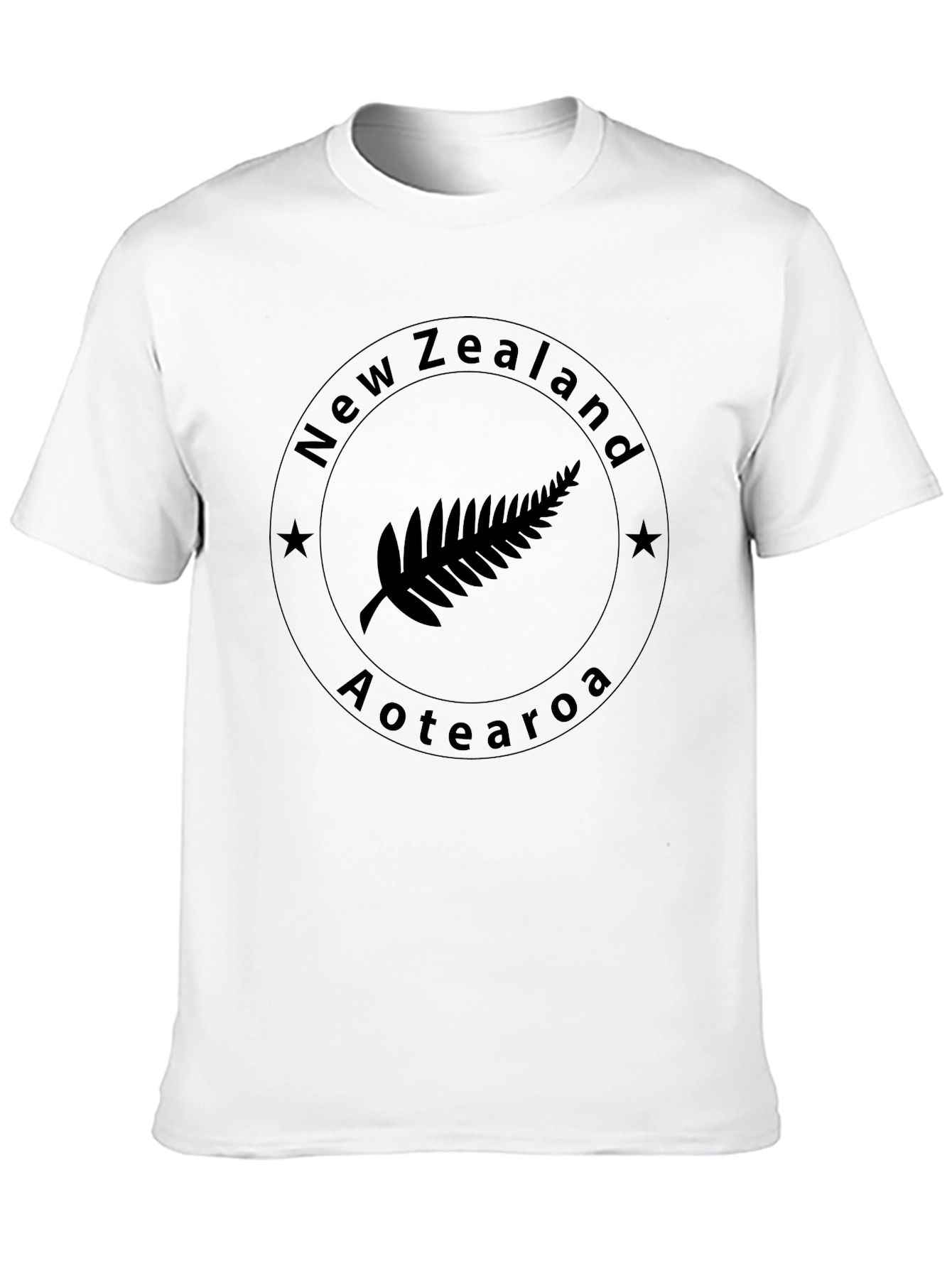 New Zealand Aotearoa Fern Graphic Tee