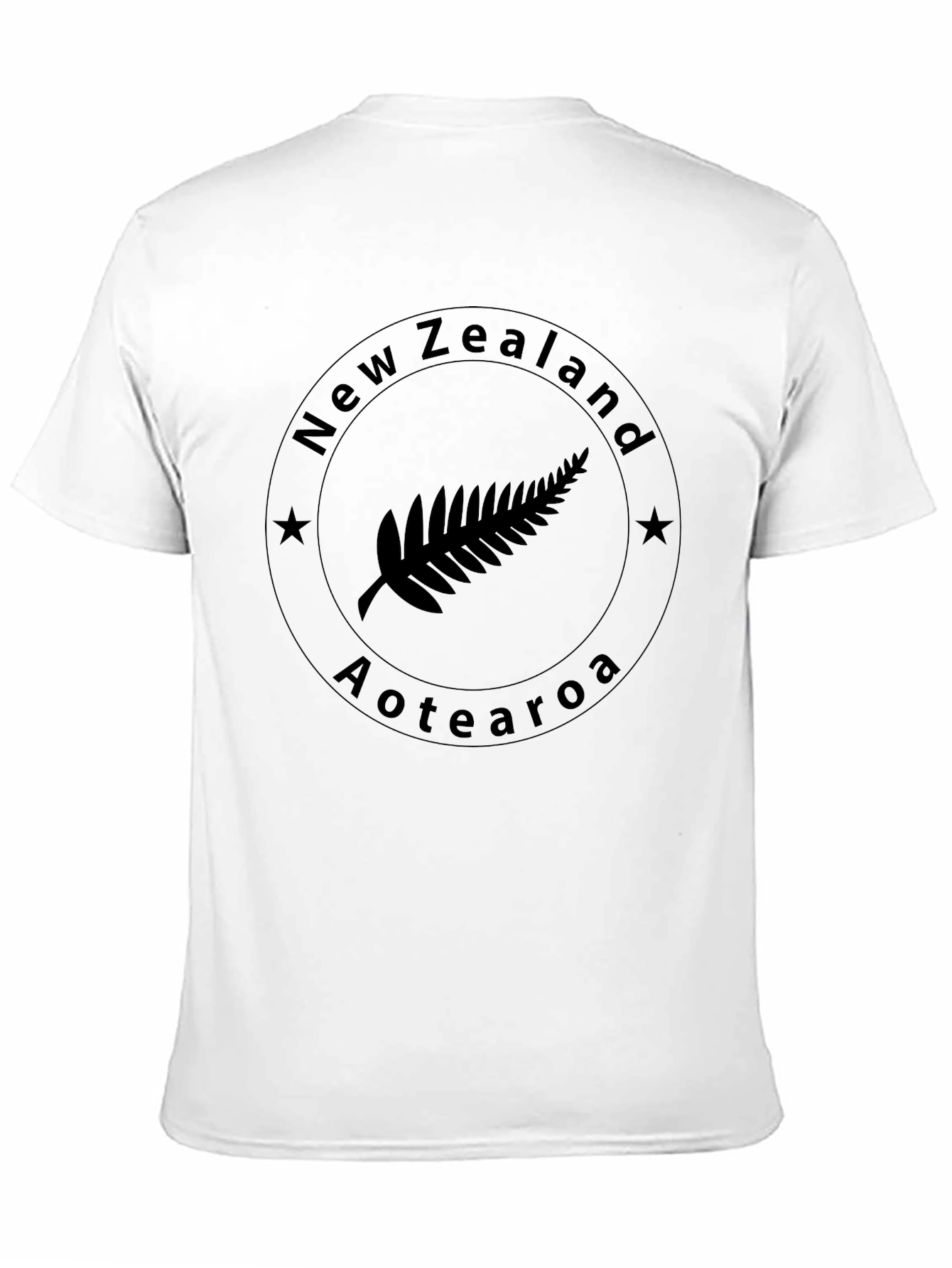New Zealand Aotearoa Fern Graphic Tee