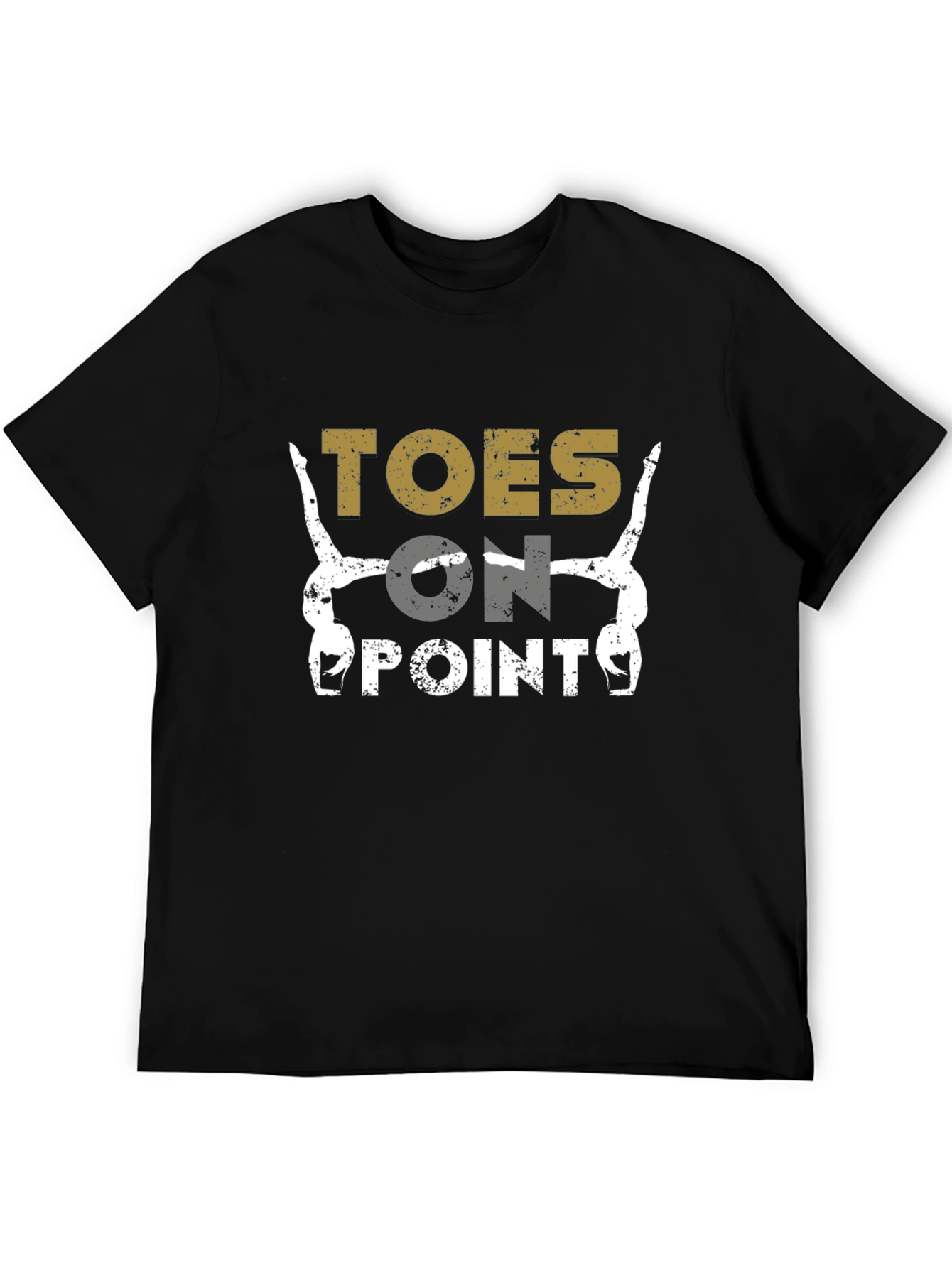 Toes on Point Gymnastics Graphic T-Shirt