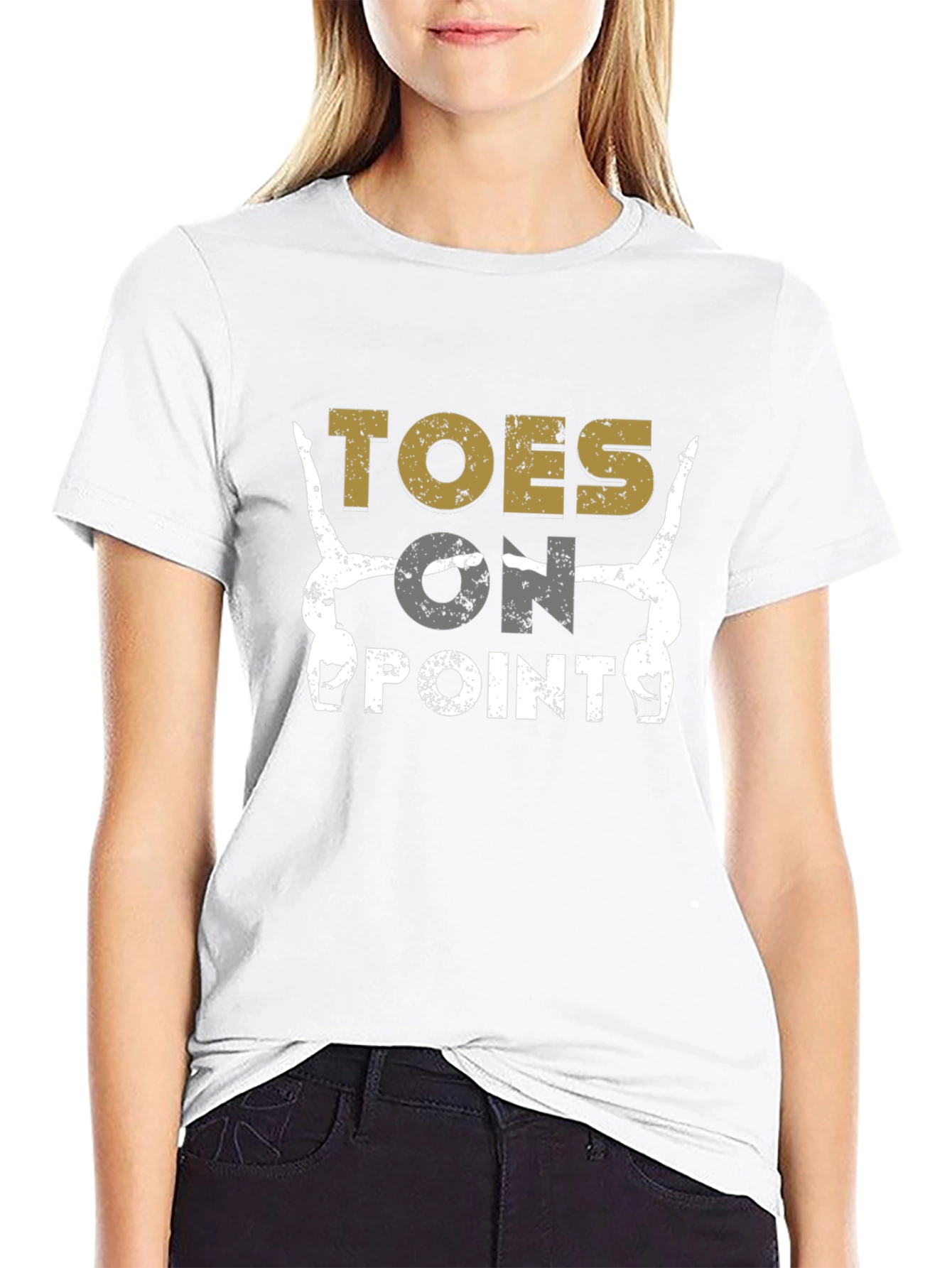 Toes on Point Gymnastics Graphic T-Shirt
