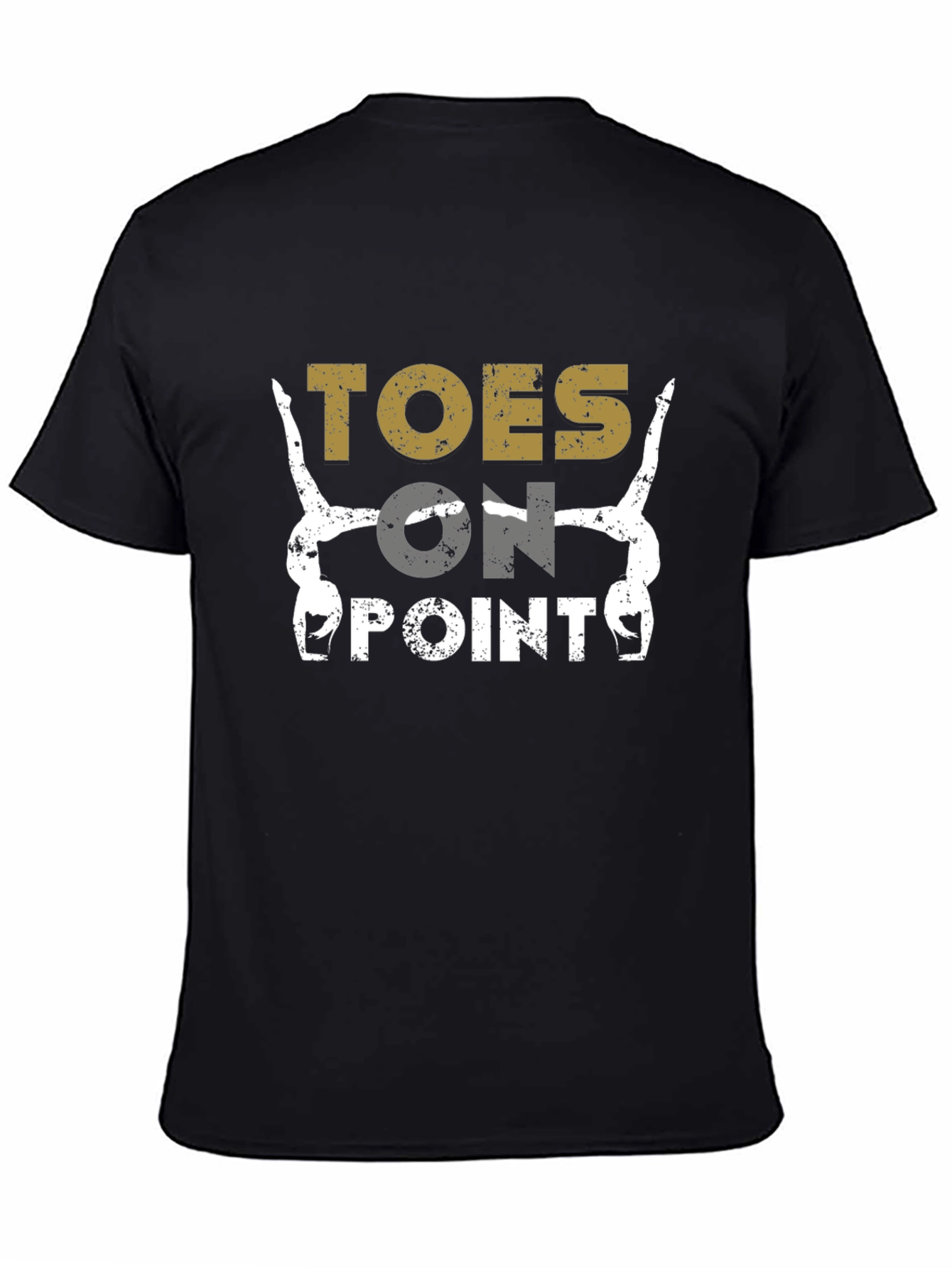Toes on Point Gymnastics Graphic T-Shirt