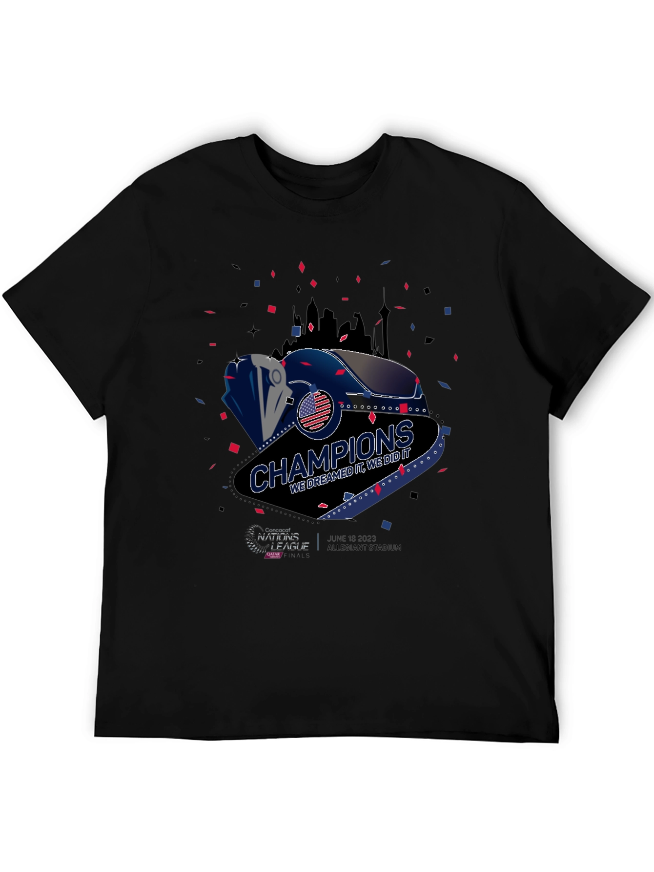 Champions T-Shirt We Dreamed It We Did It