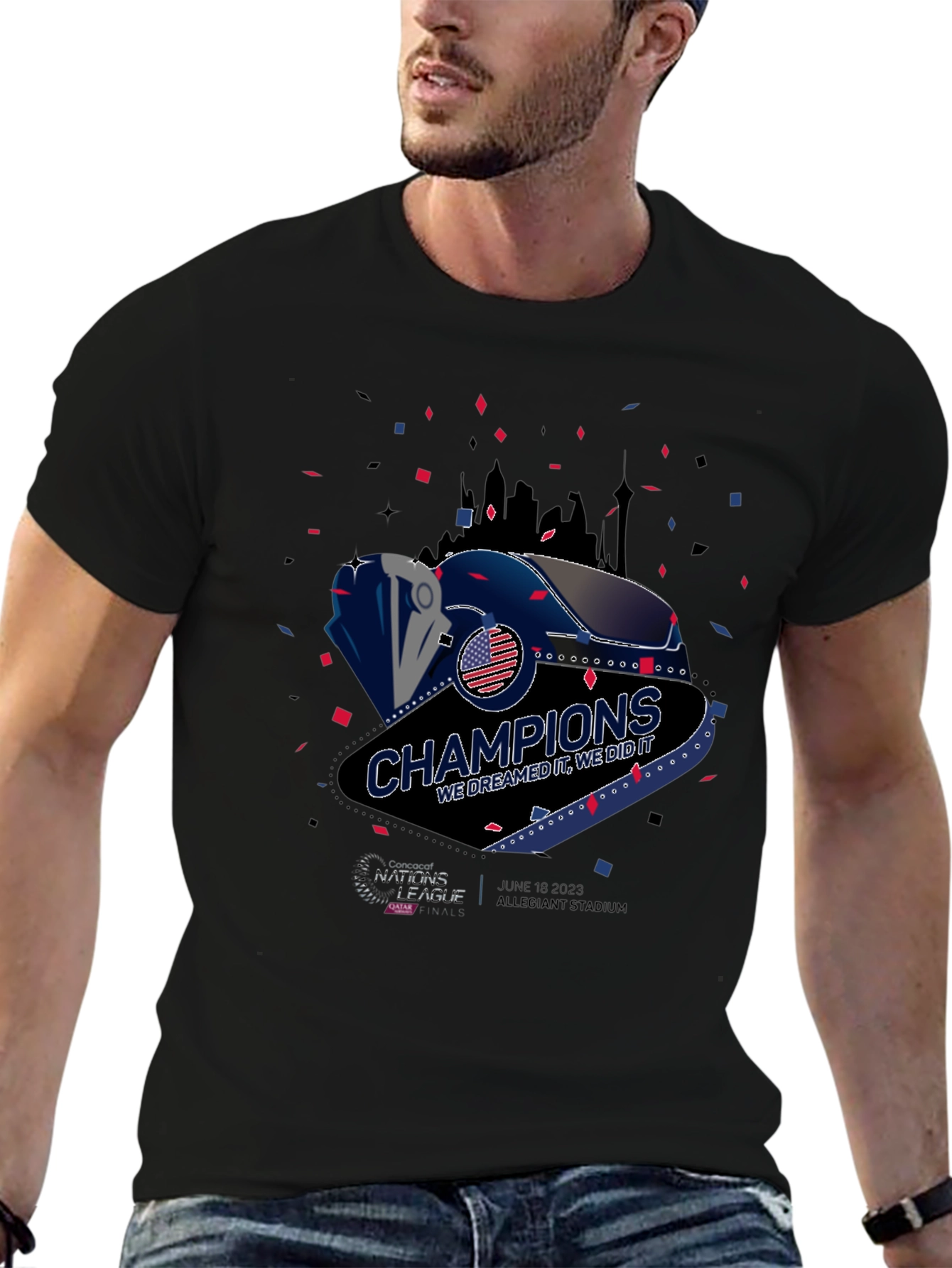 Champions T-Shirt We Dreamed It We Did It