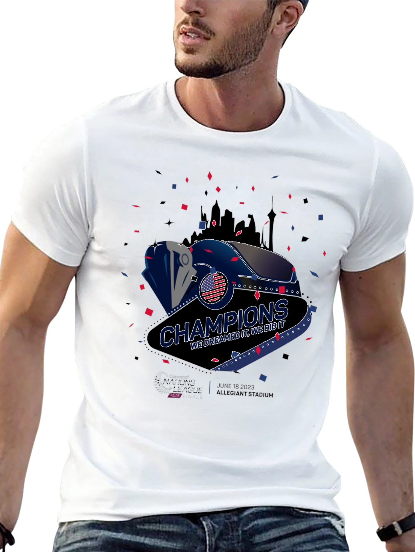 Champions T-Shirt We Dreamed It We Did It