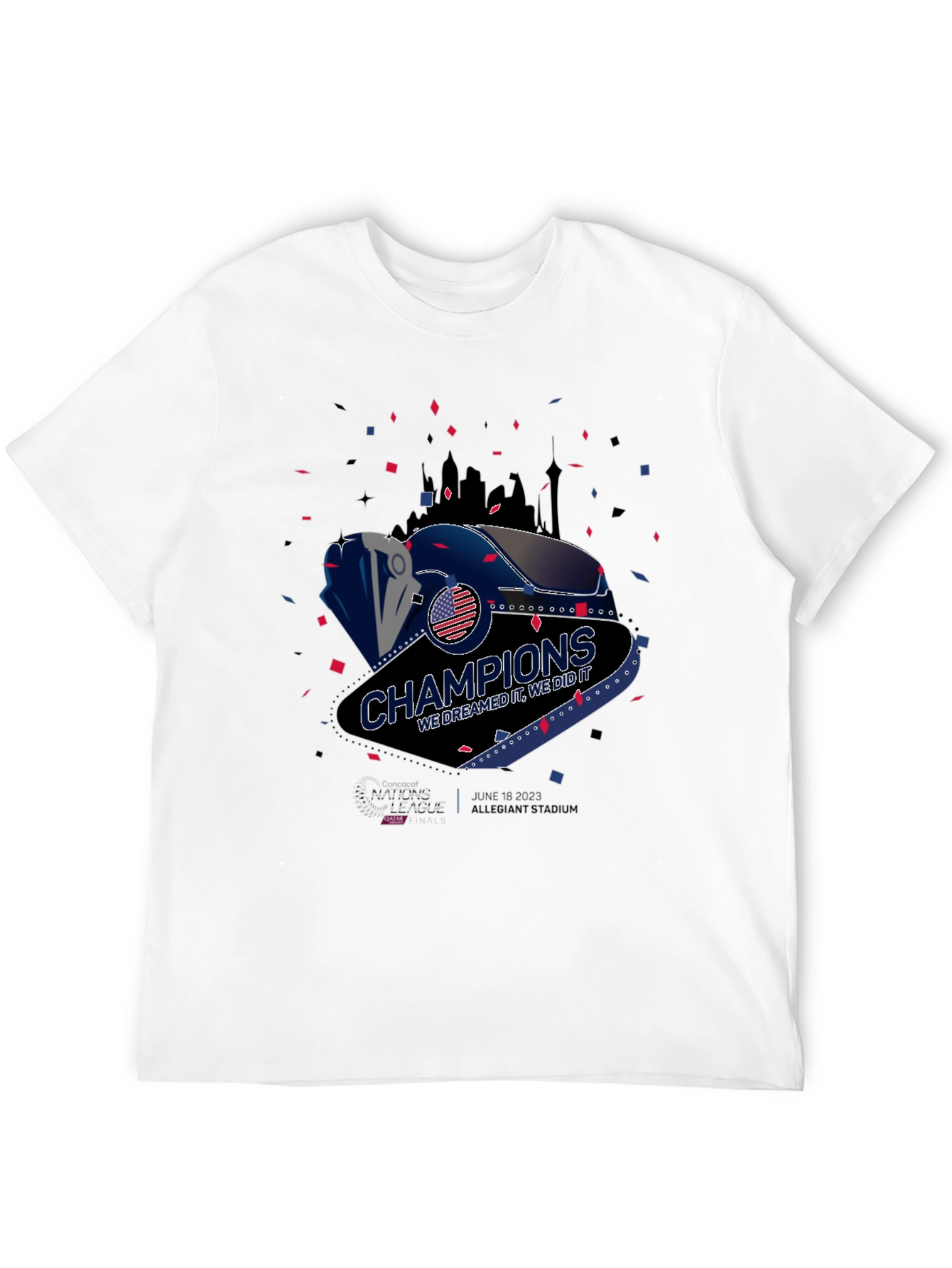 Champions T-Shirt We Dreamed It We Did It
