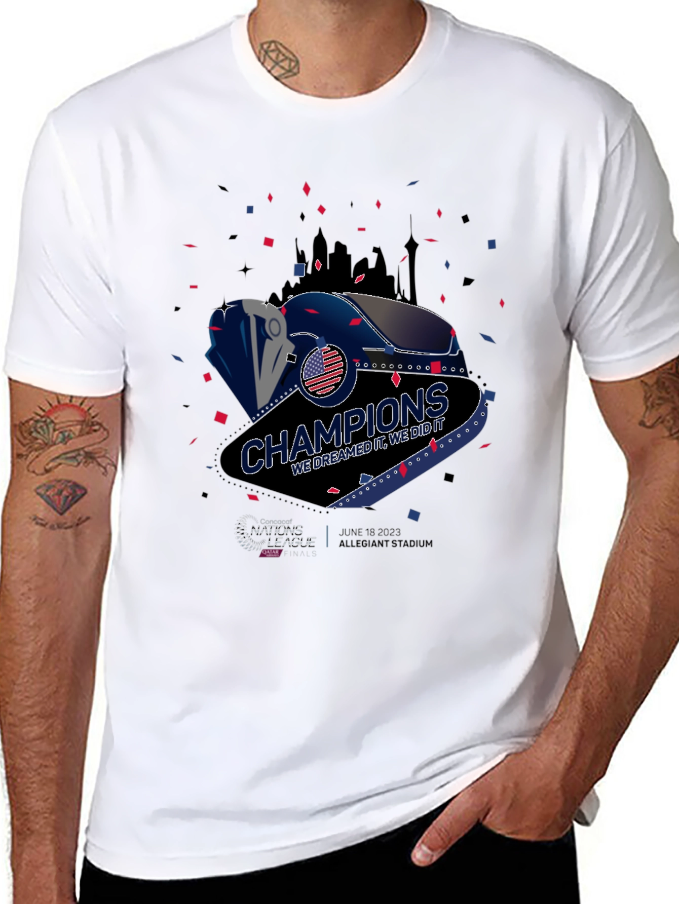Champions T-Shirt We Dreamed It We Did It