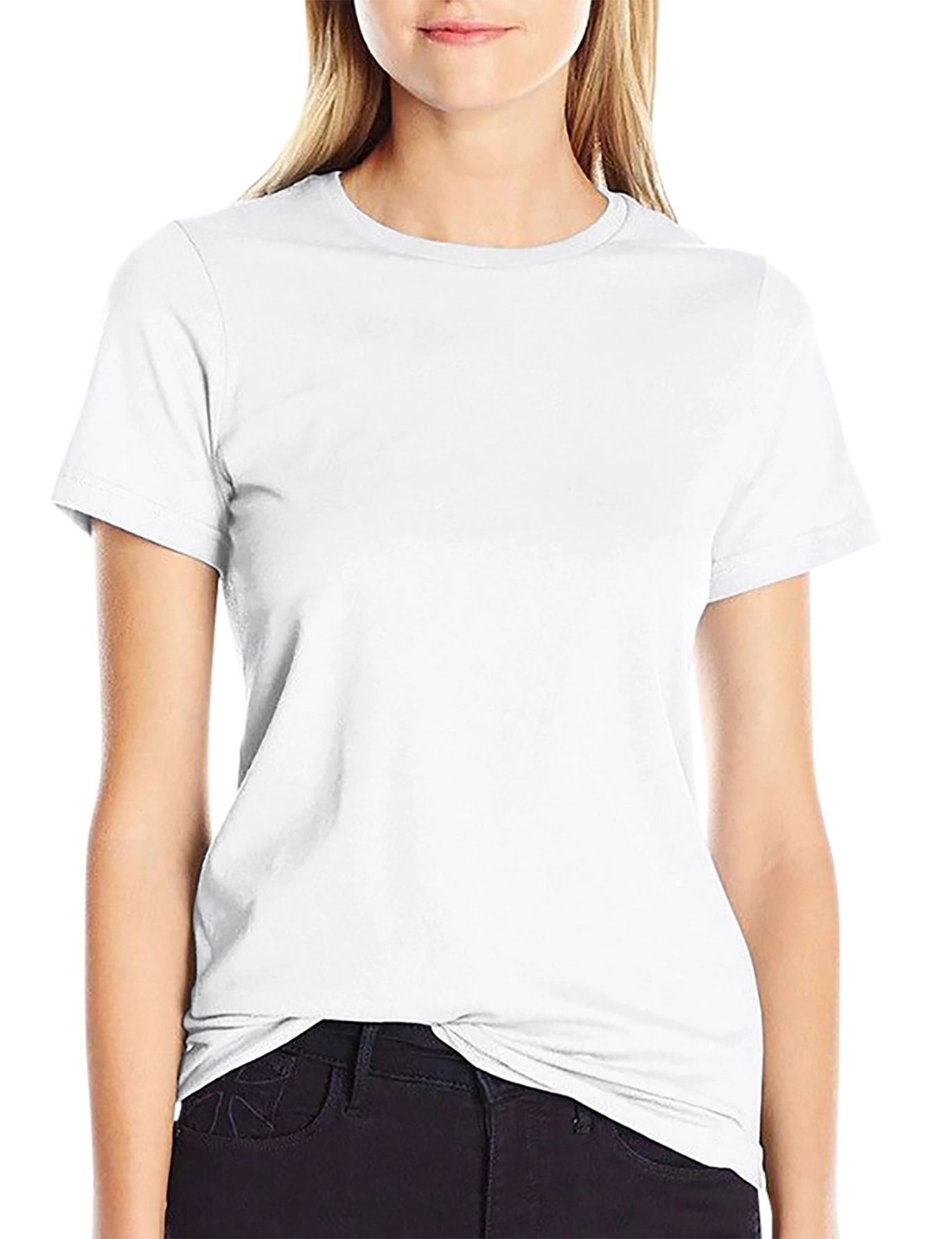 Mens Solid Black Casual T-Shirt