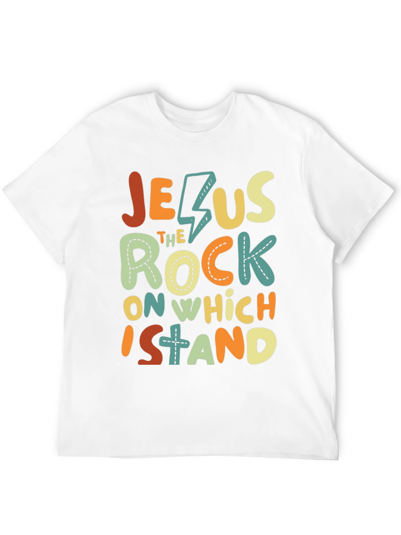 Jesus The Rock Christian T-Shirt