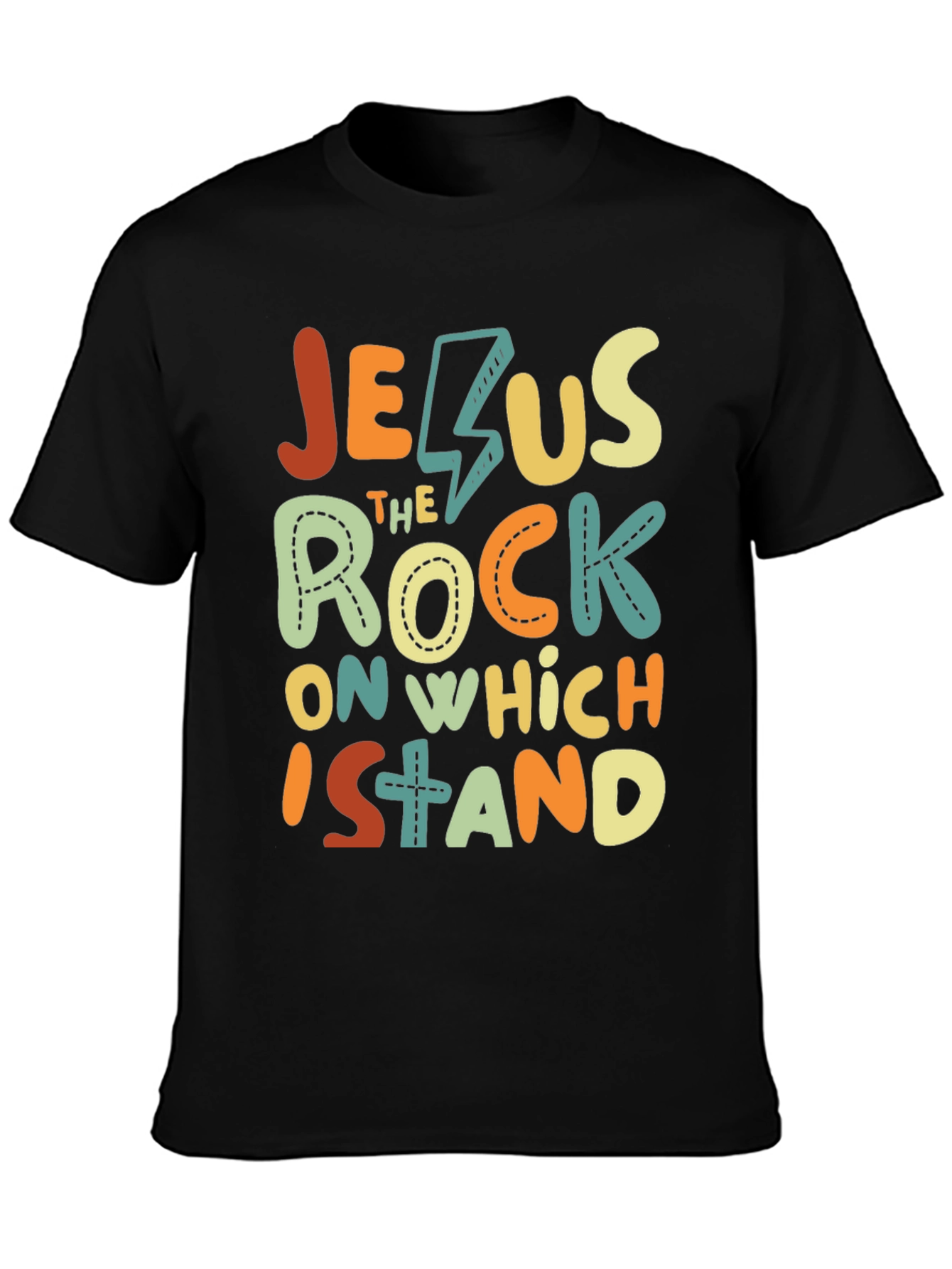 Jesus The Rock Christian T-Shirt