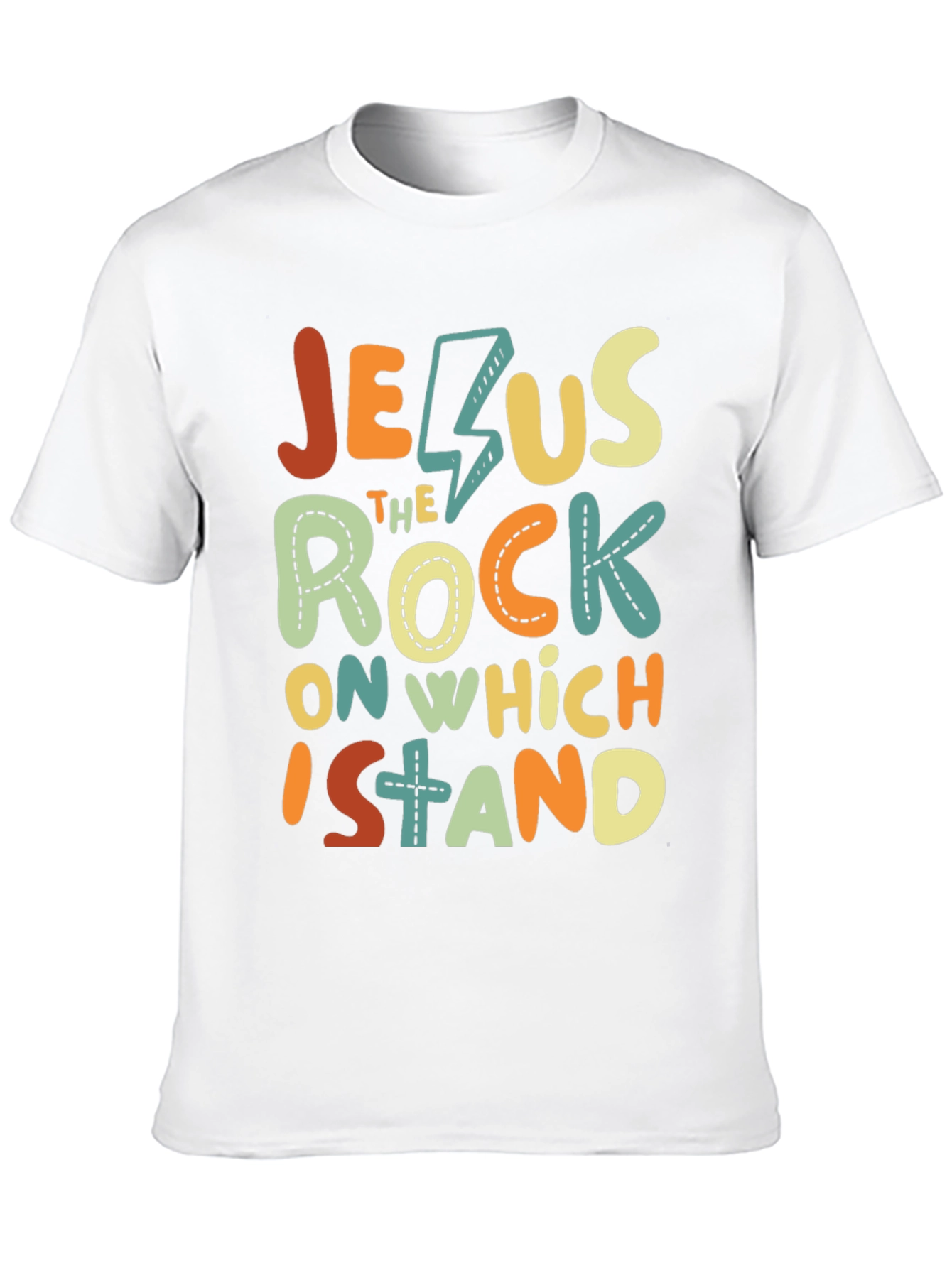 Jesus The Rock Christian T-Shirt