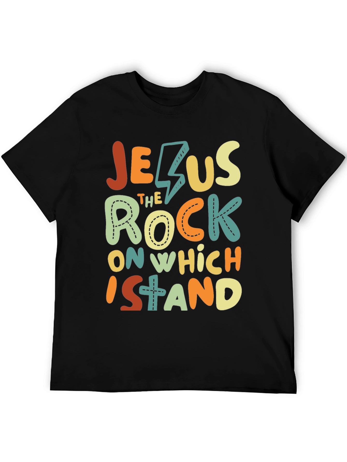 Jesus The Rock Christian T-Shirt