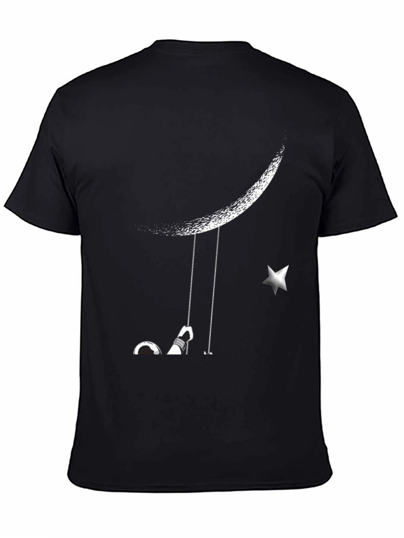 Dreamy Moon Swing Graphic Tee - Relaxed Fit