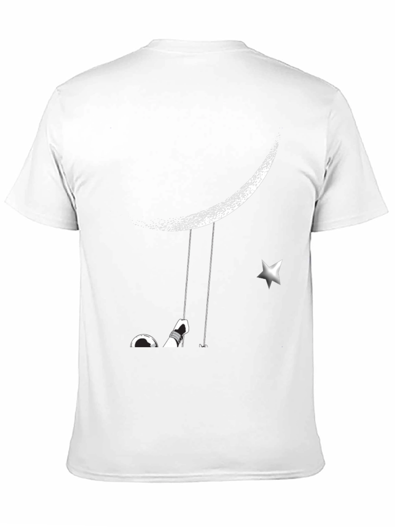 Dreamy Moon Swing Graphic Tee - Relaxed Fit