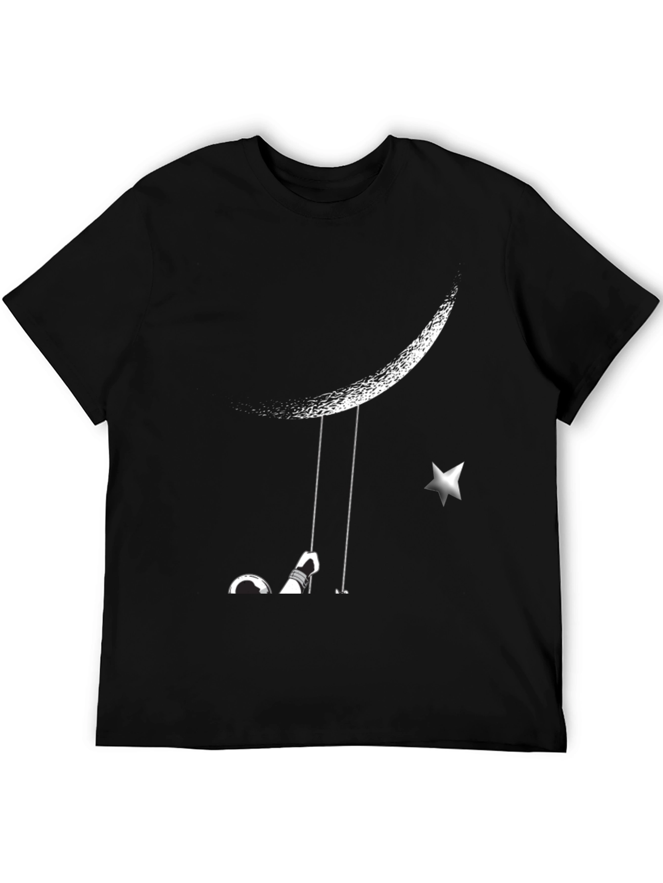 Dreamy Moon Swing Graphic Tee - Relaxed Fit