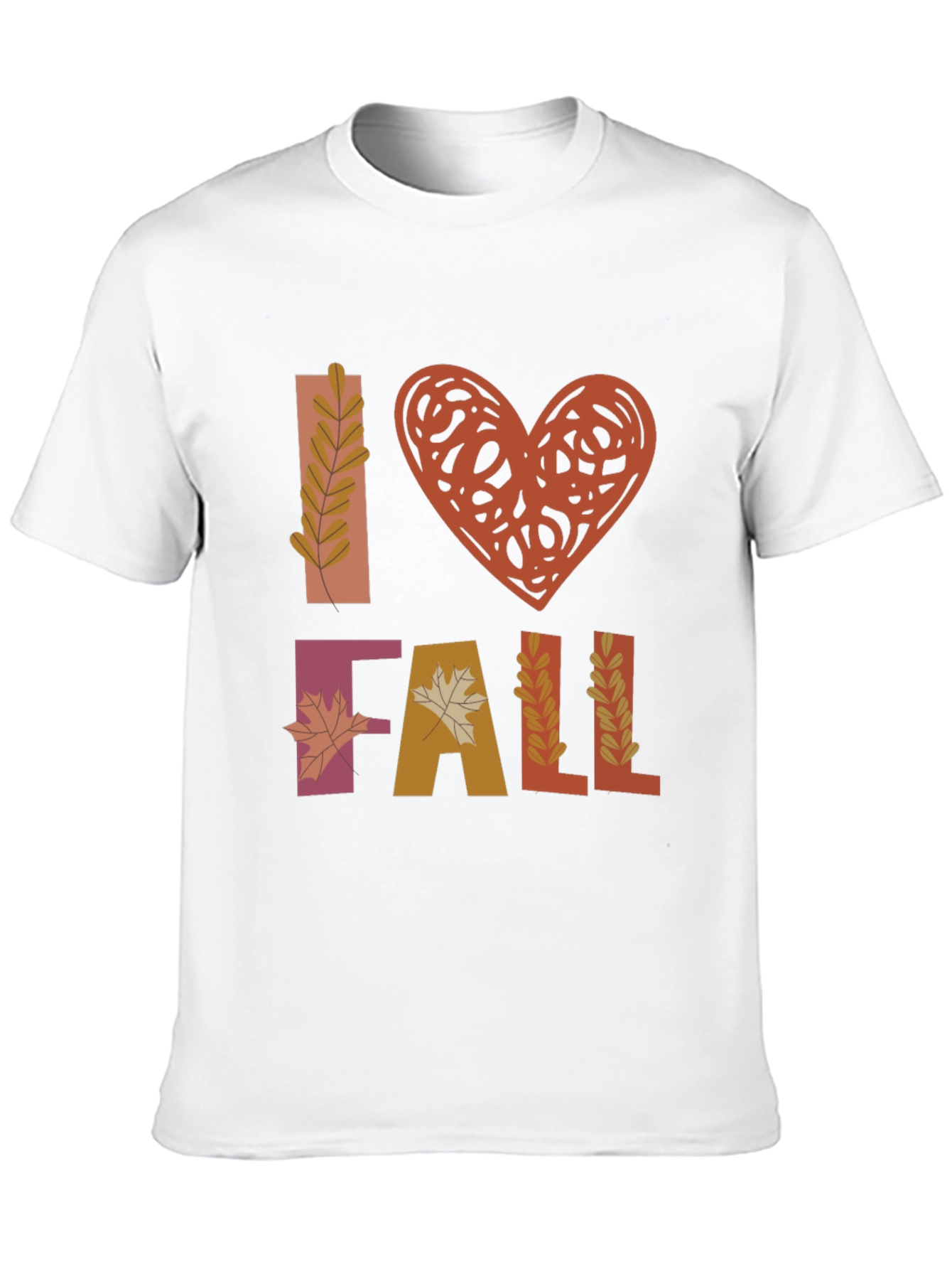 I Love Fall Graphic T-Shirt