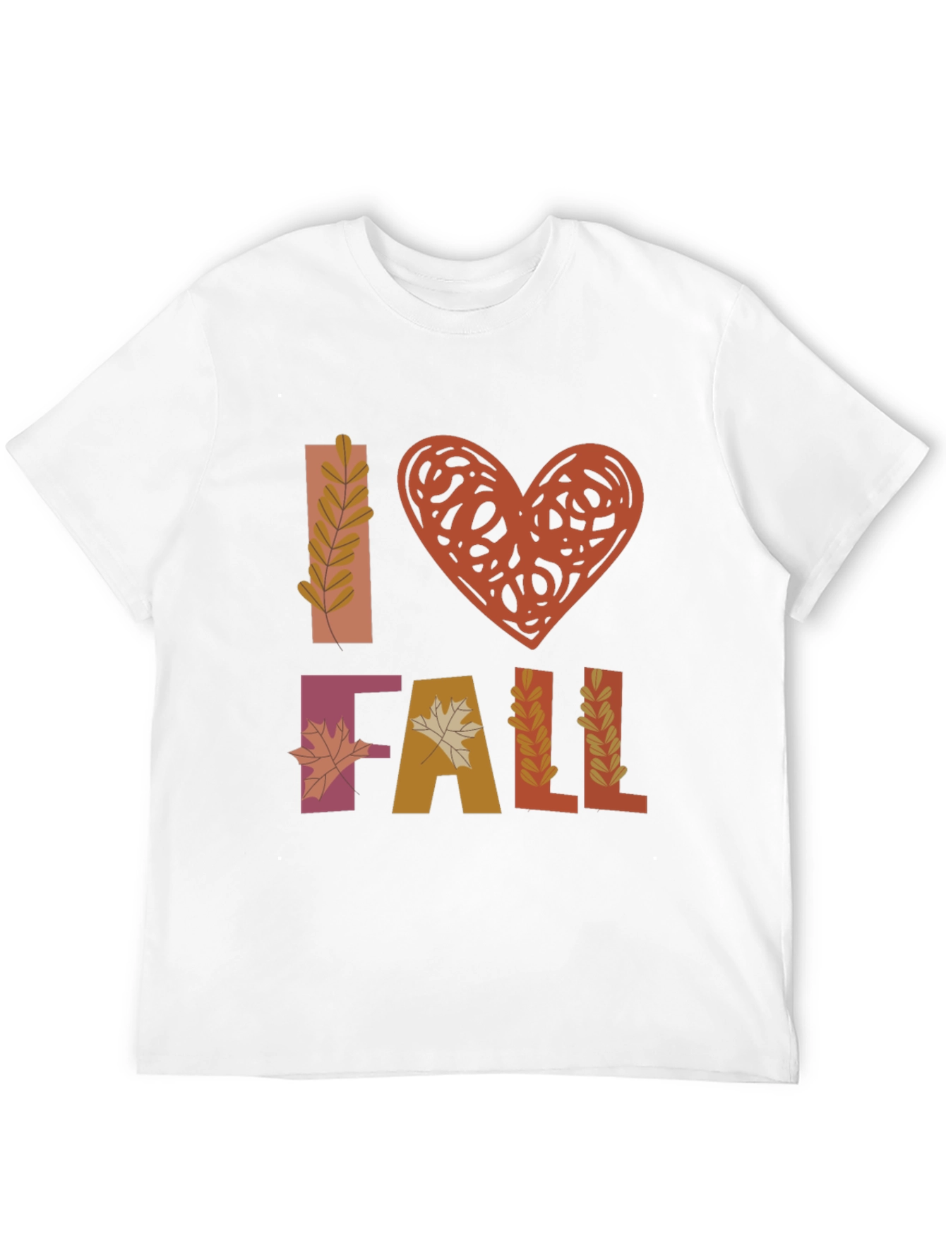 I Love Fall Graphic T-Shirt