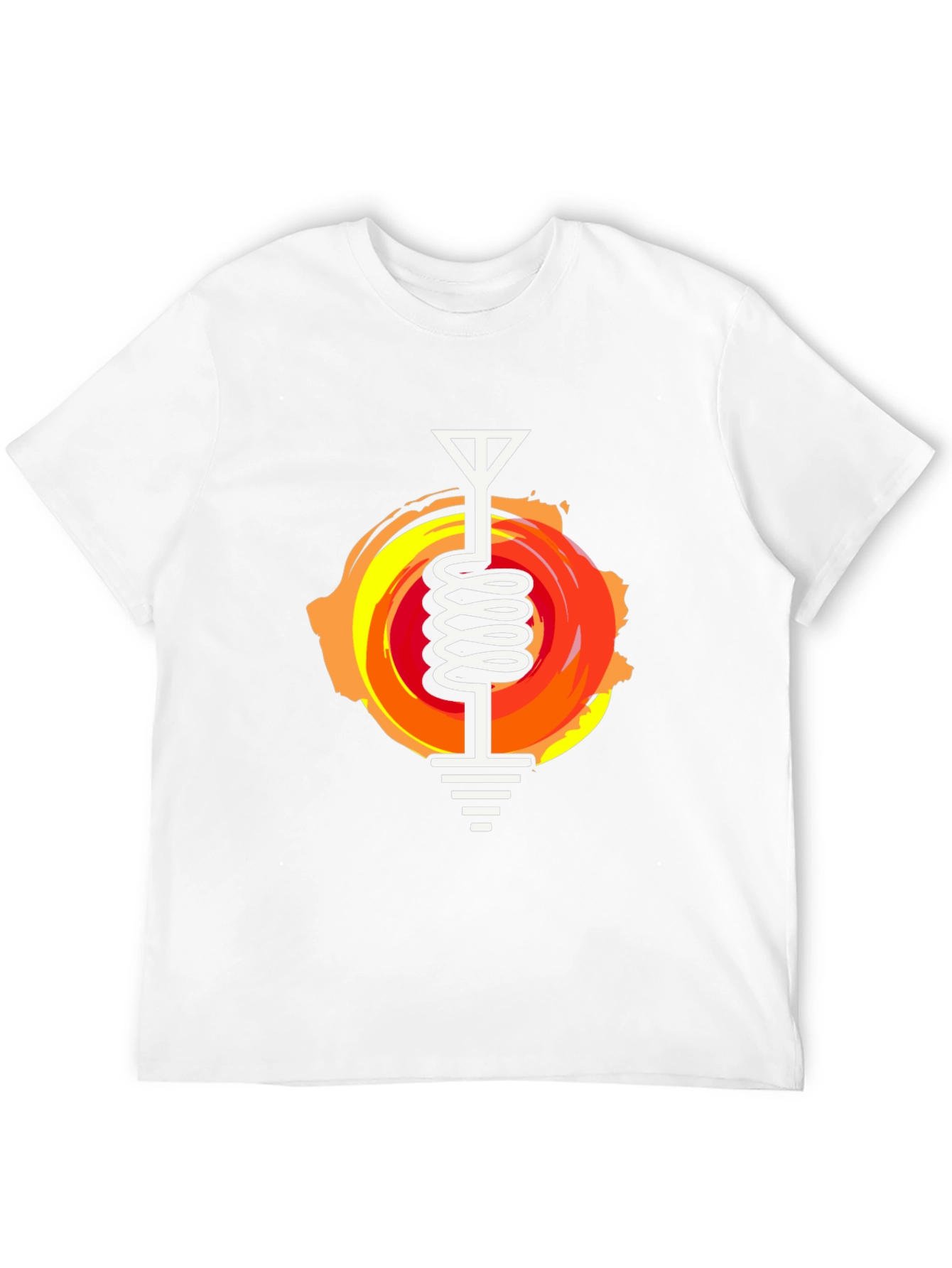 Antenna Coil Graphic Tee - Unique Design