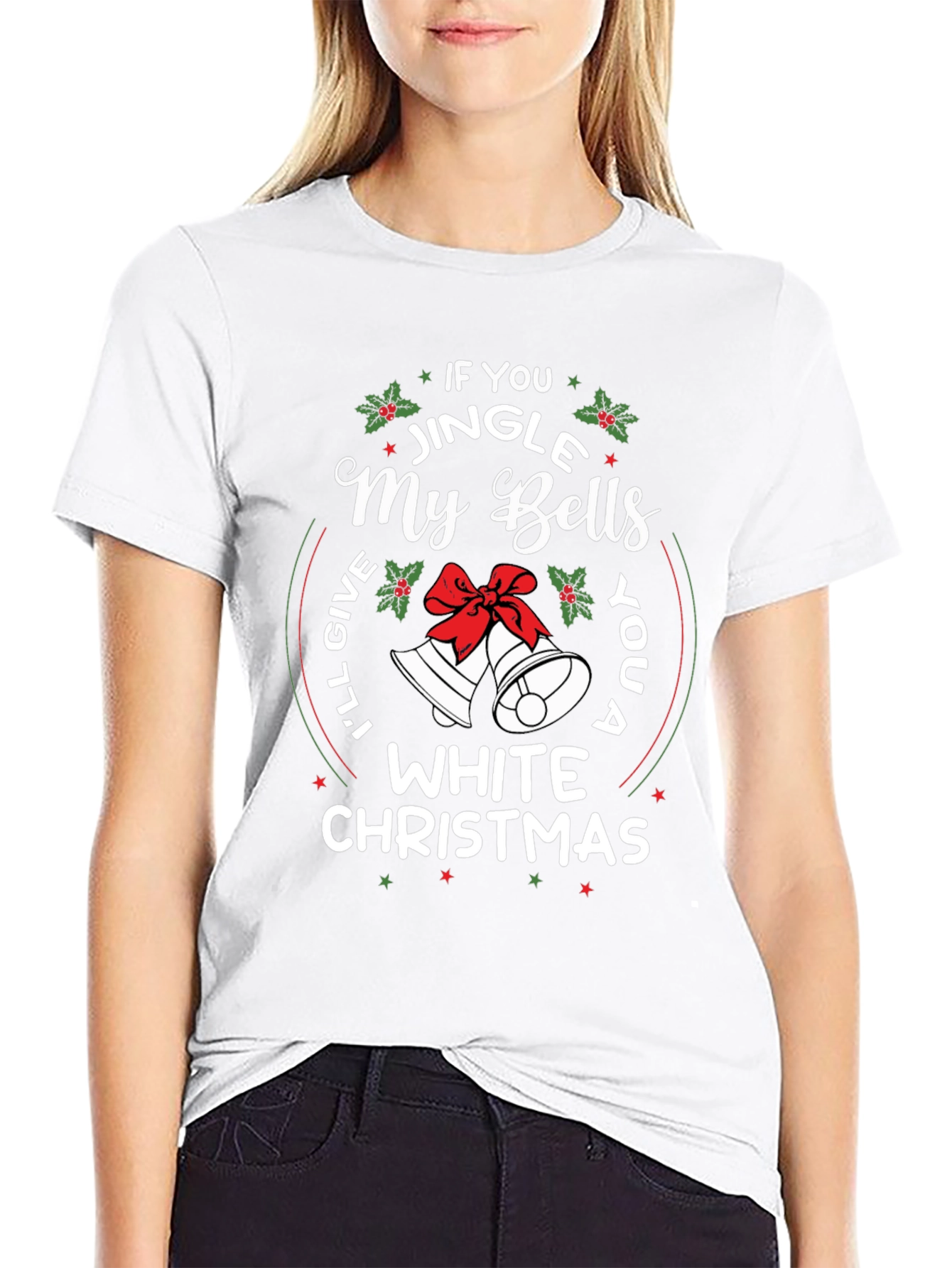 Funny Christmas T-Shirt: Jingle My Bells