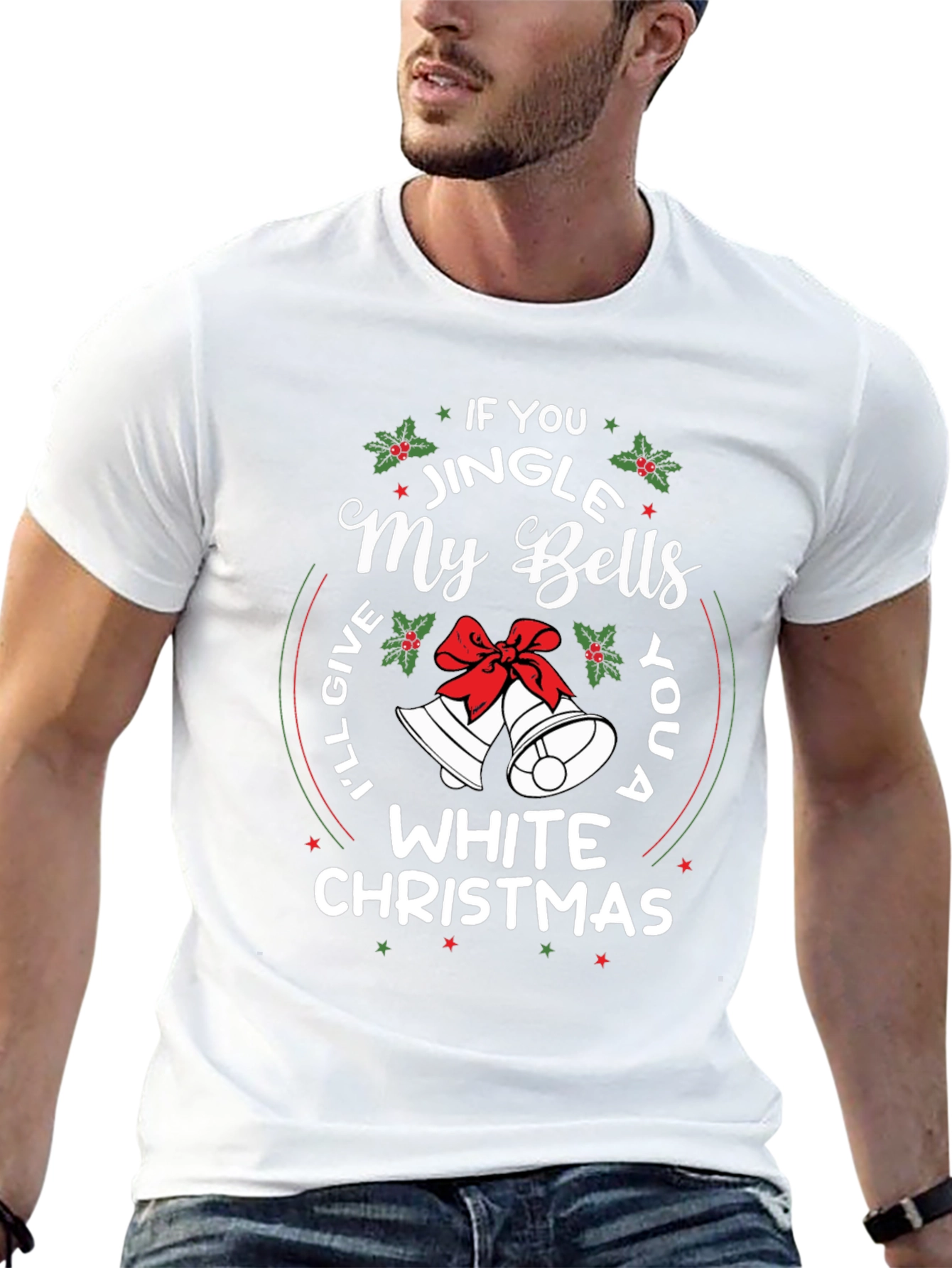 Funny Christmas T-Shirt: Jingle My Bells
