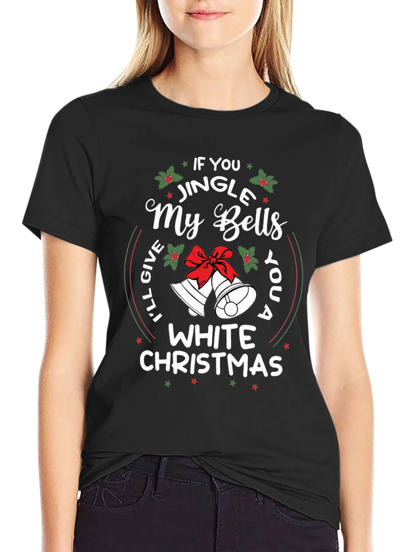 Funny Christmas T-Shirt: Jingle My Bells